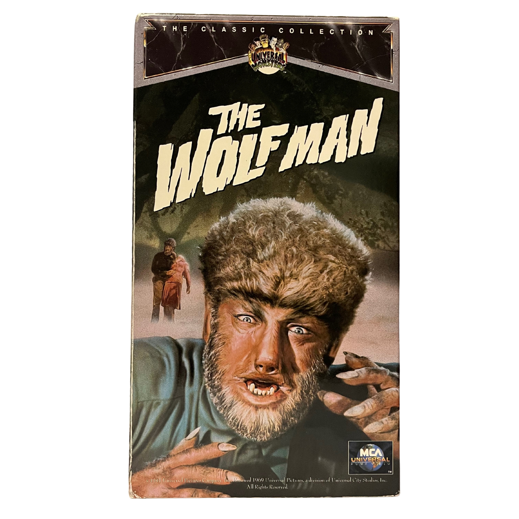 The Wolf Man VHS Tape