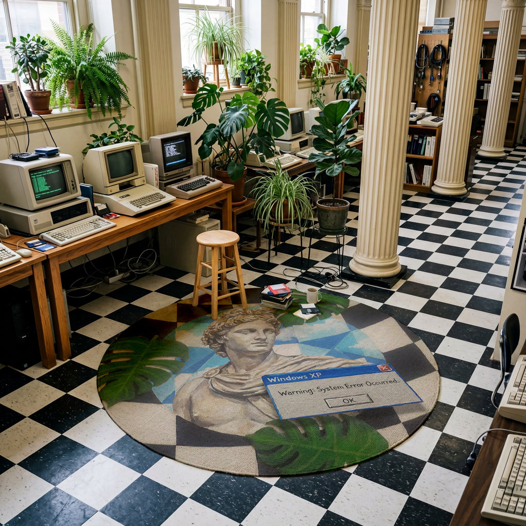 System Error Rug