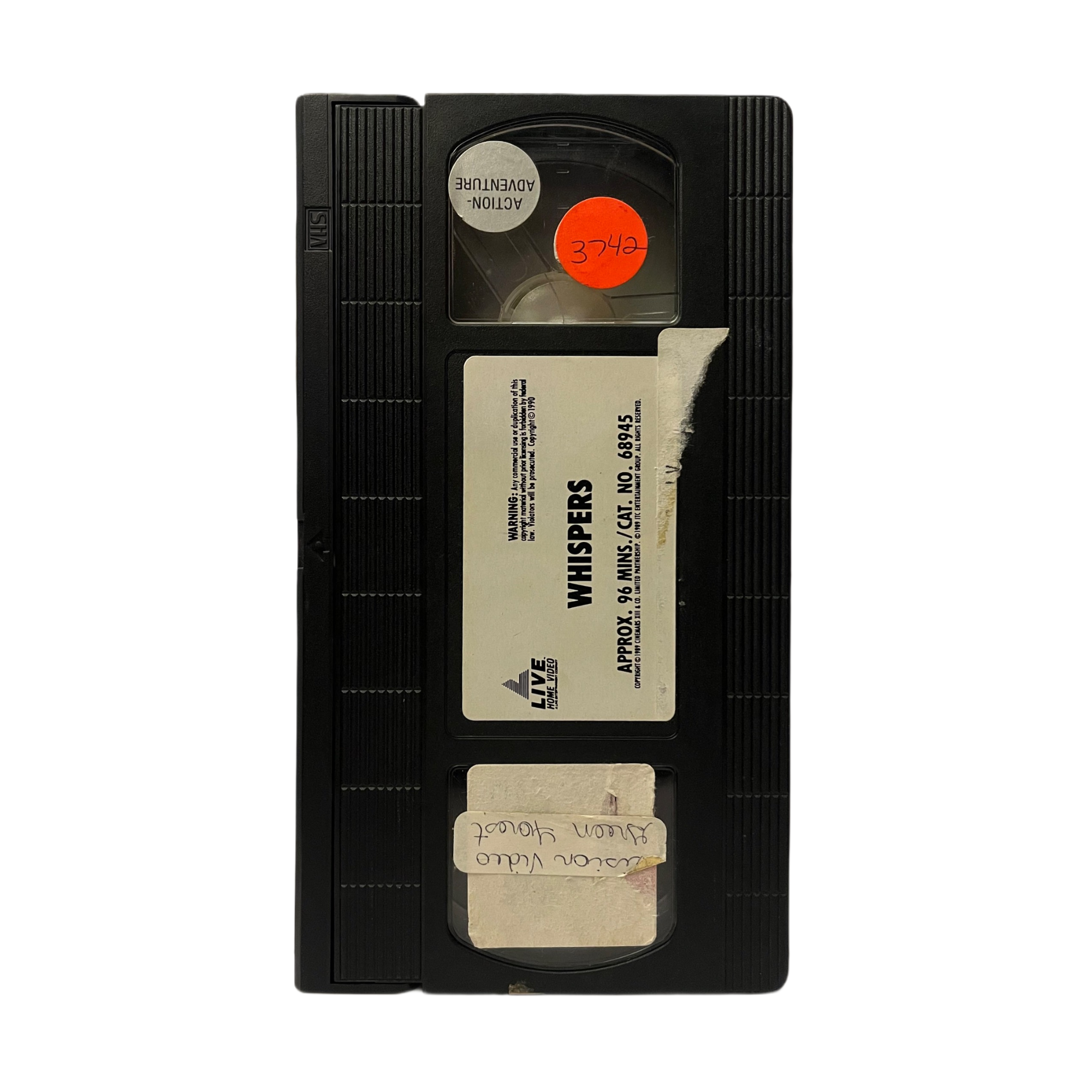 Whispers VHS Tape