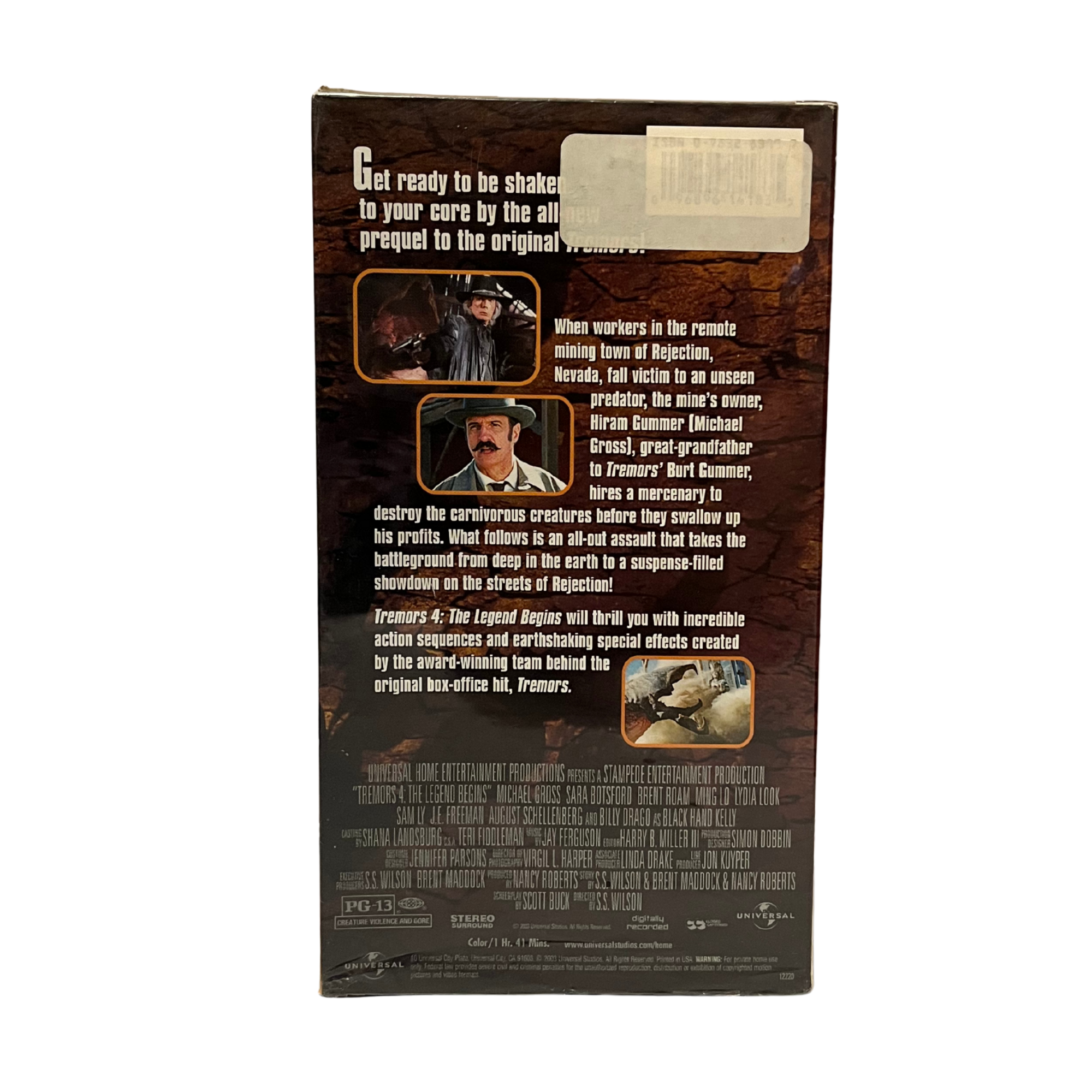 Tremors 4 VHS Tape