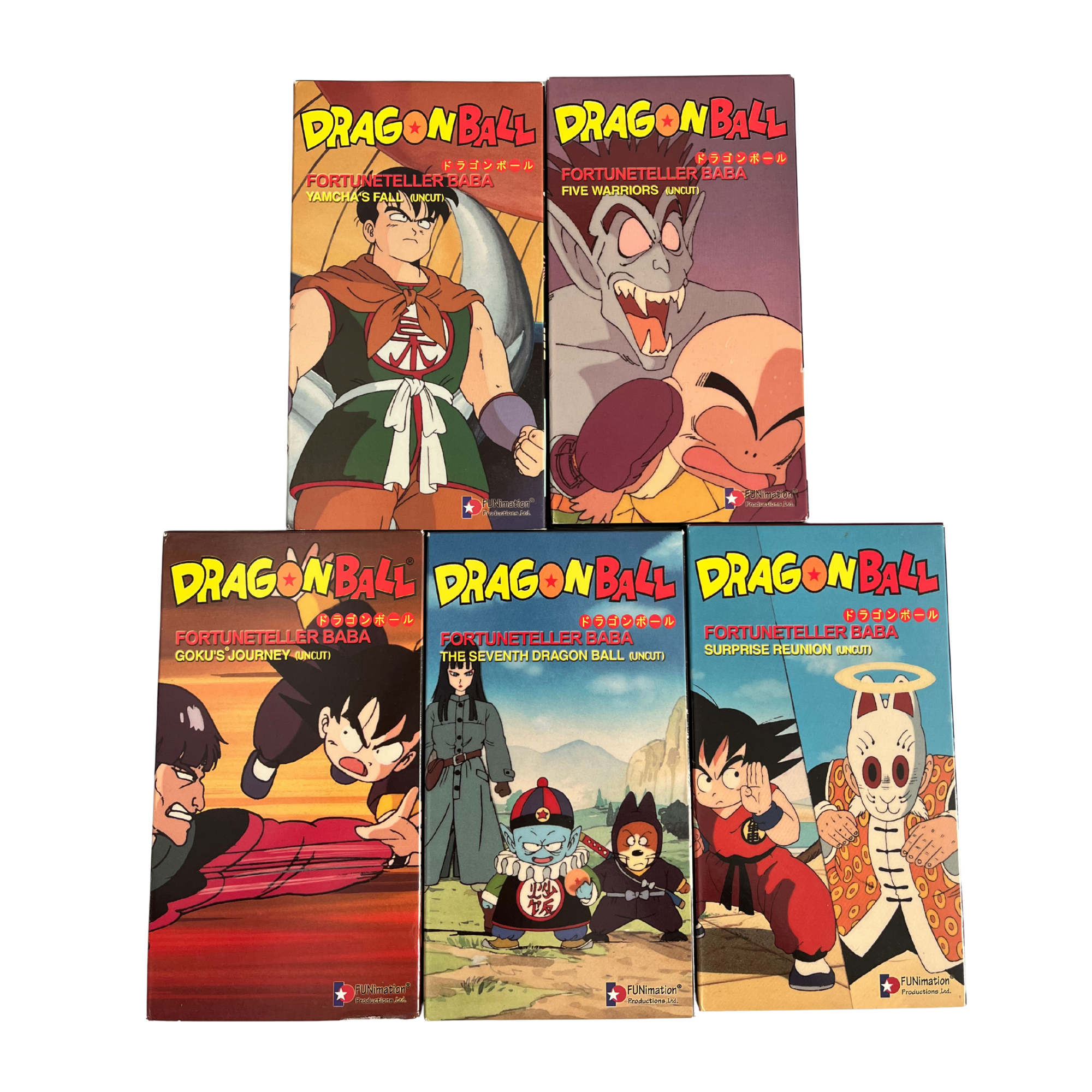 Dragon Ball: Fortuneteller Baba Collection VHS Tapes