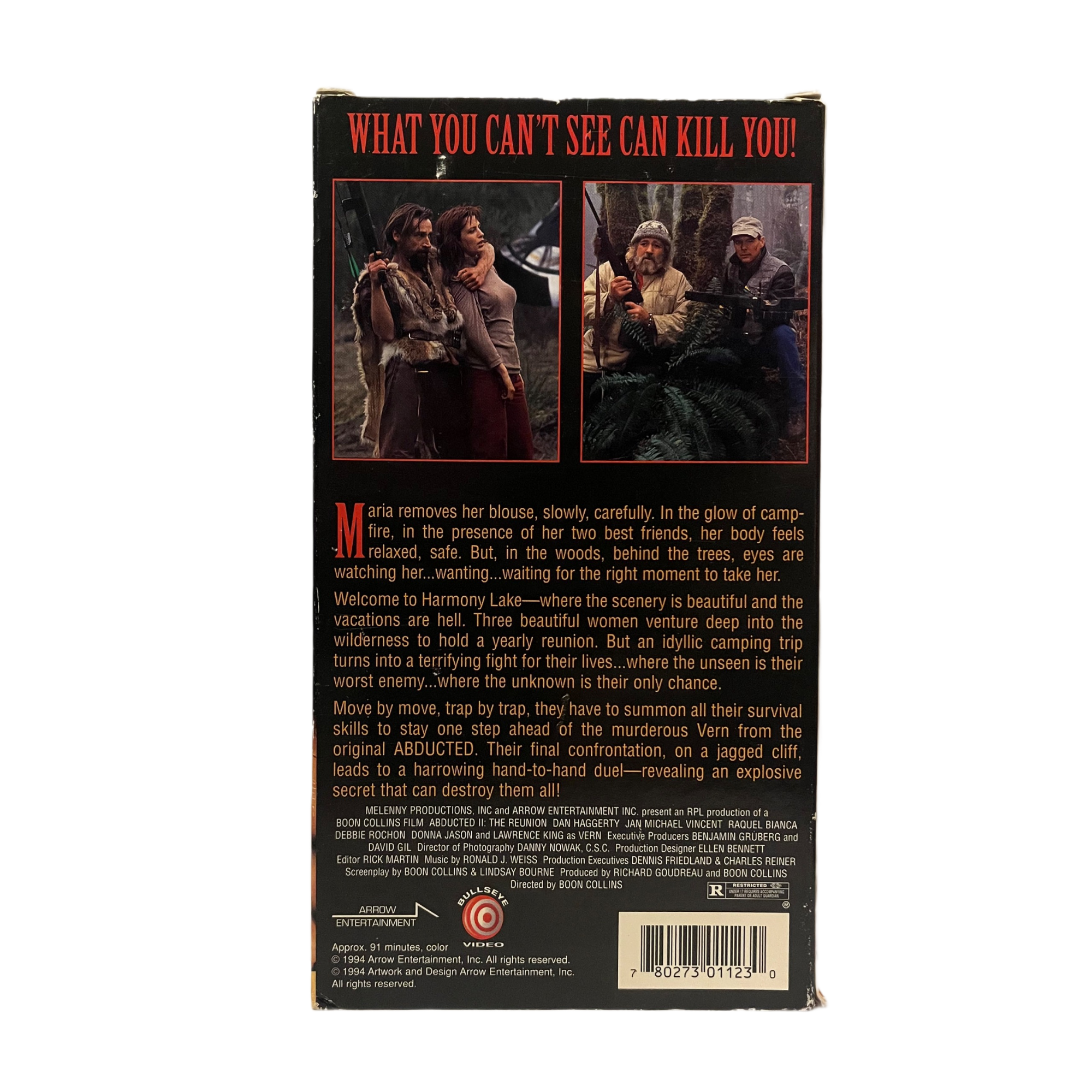 Abducted II: The Reunion VHS Tape