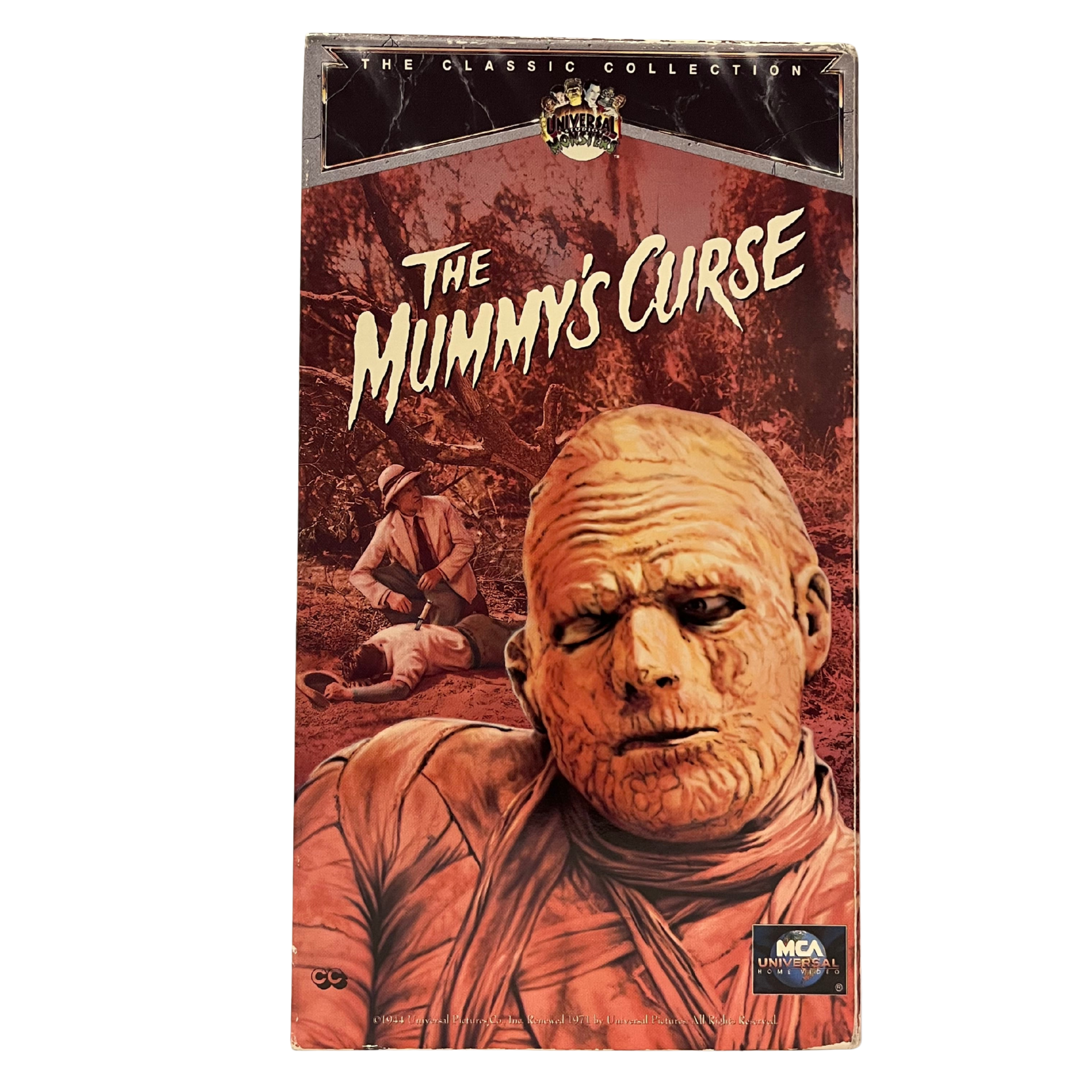 The Mummy's Curse VHS Tape