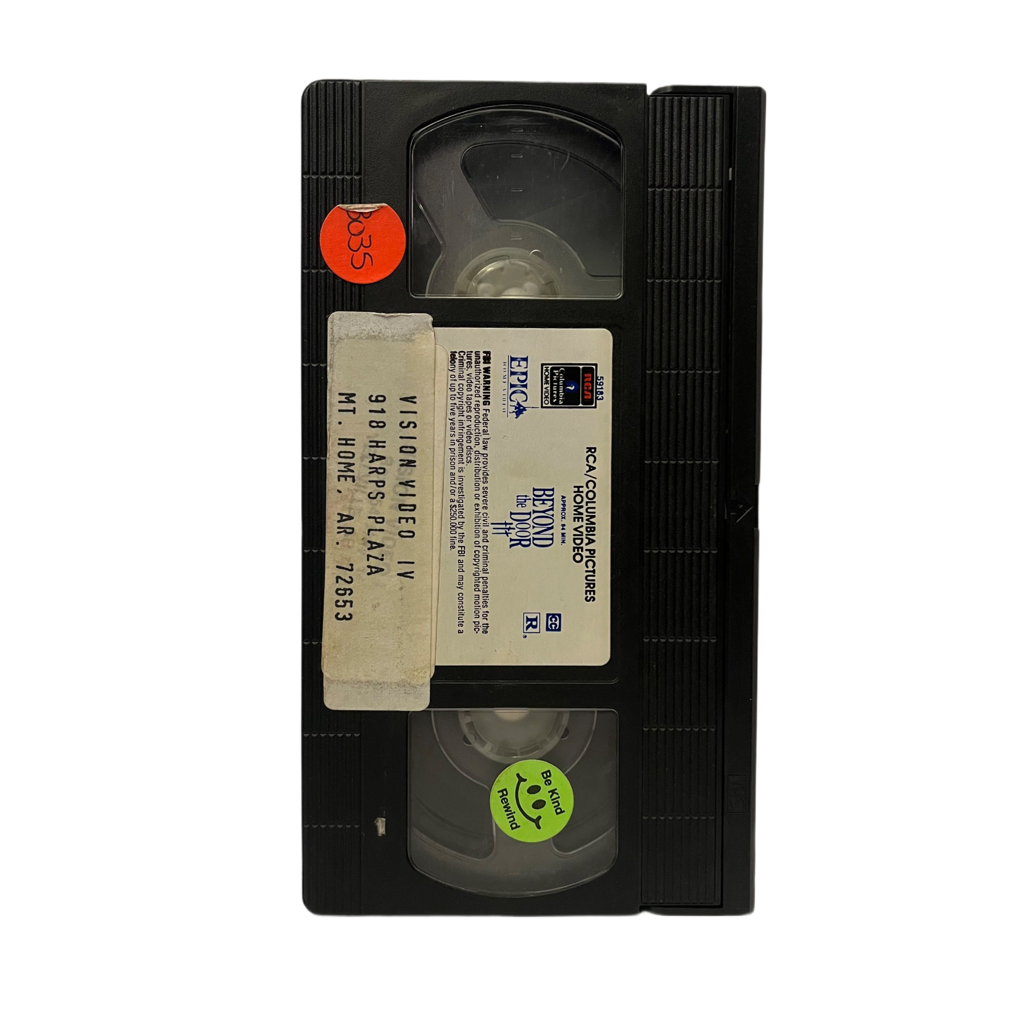 Beyond The Door III VHS Tape