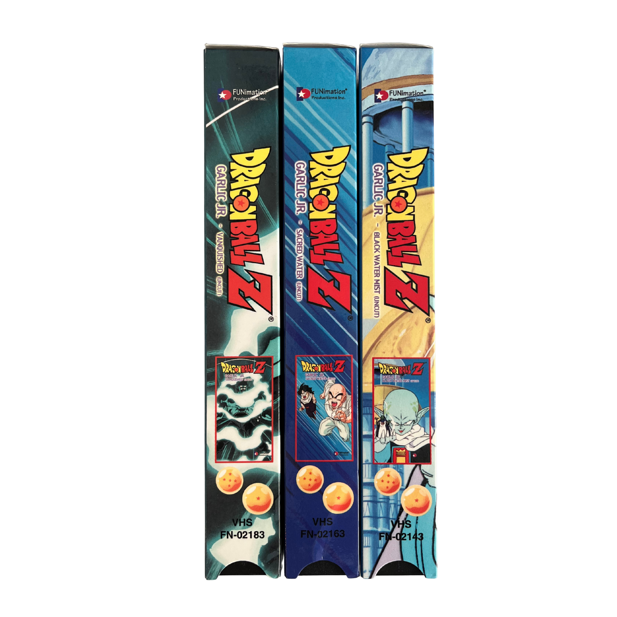 Dragon Ball Z: Garlic Jr. Collection (Uncut) VHS Tapes