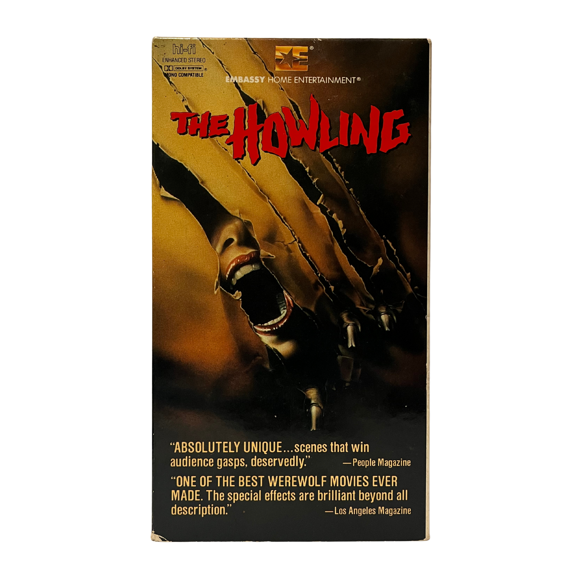 The Howling VHS Tape