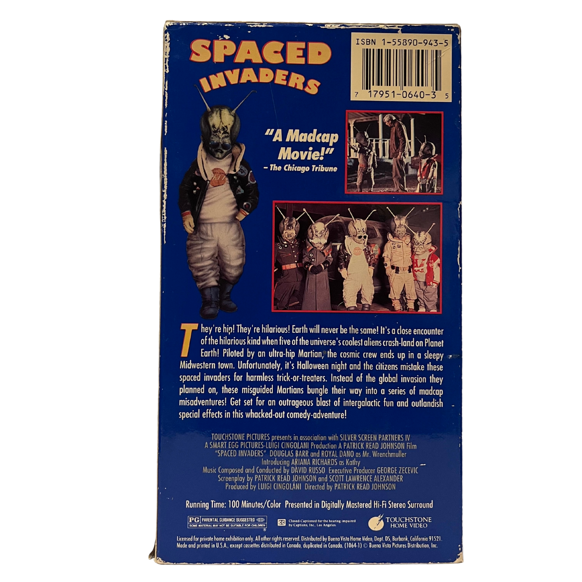Spaced Invaders VHS Tape
