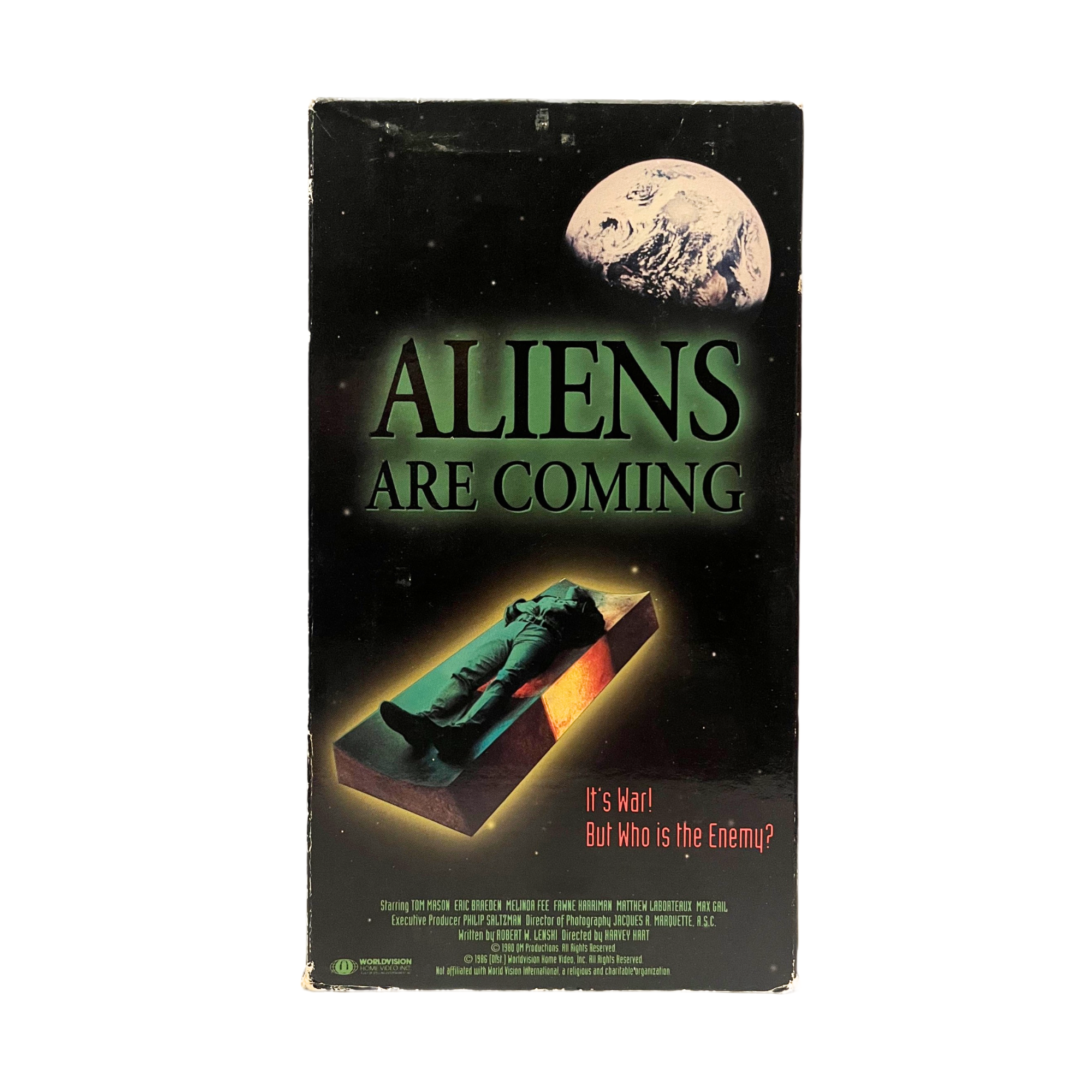 Aliens Are Coming VHS Tape