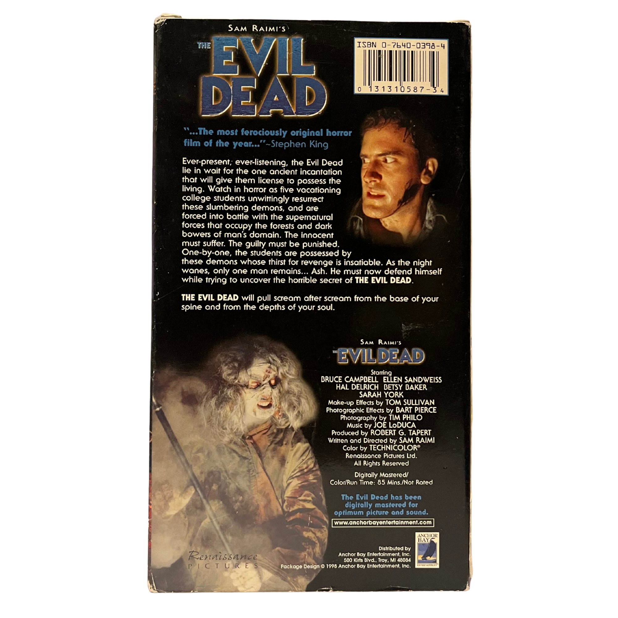 Evil Dead VHS Tape
