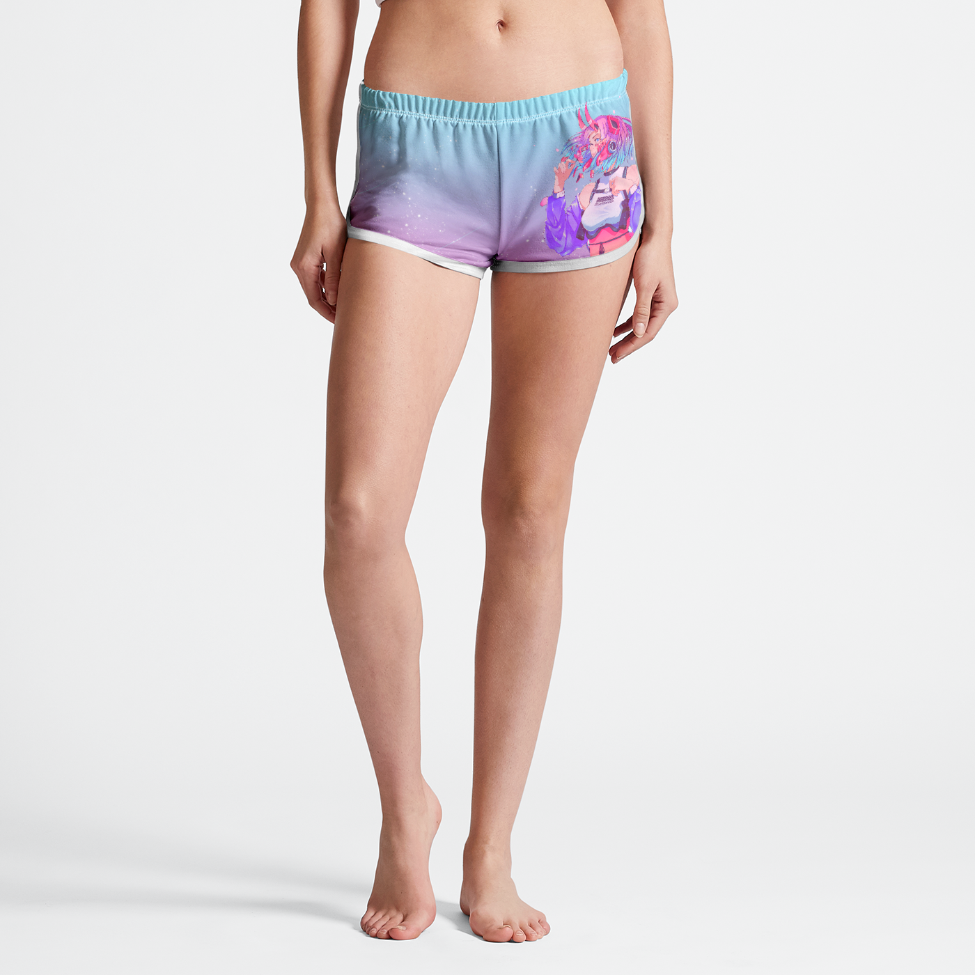 Sakura Oni Retro Shorts