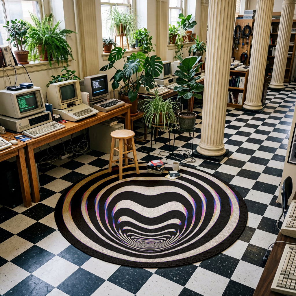 Portal Drip Rug