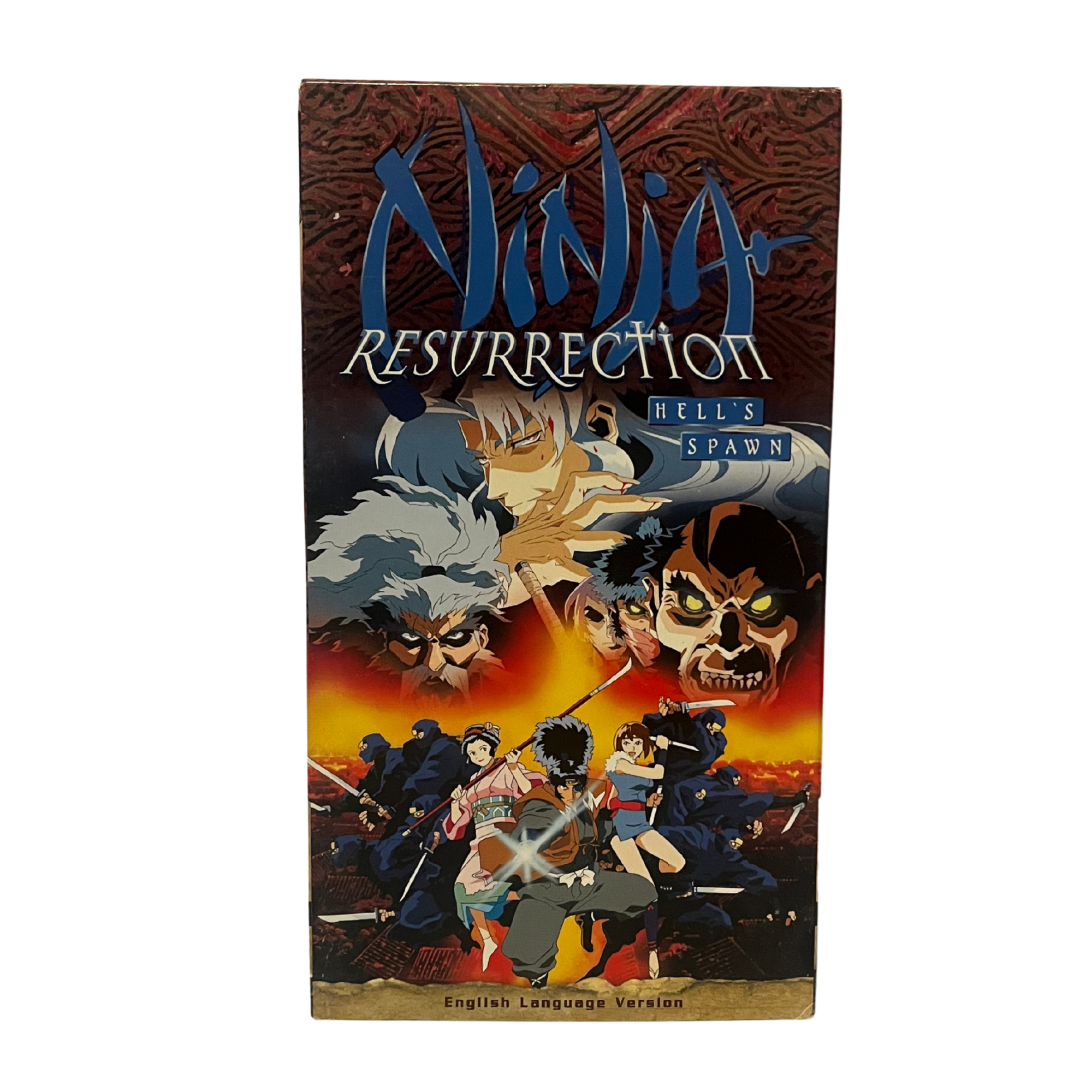 Ninja Resurrection: Hell's Spawn VHS Tape