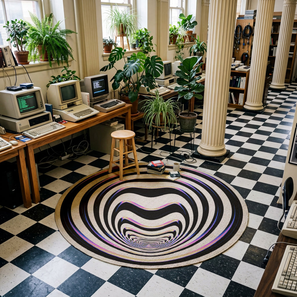 Portal Drip Rug