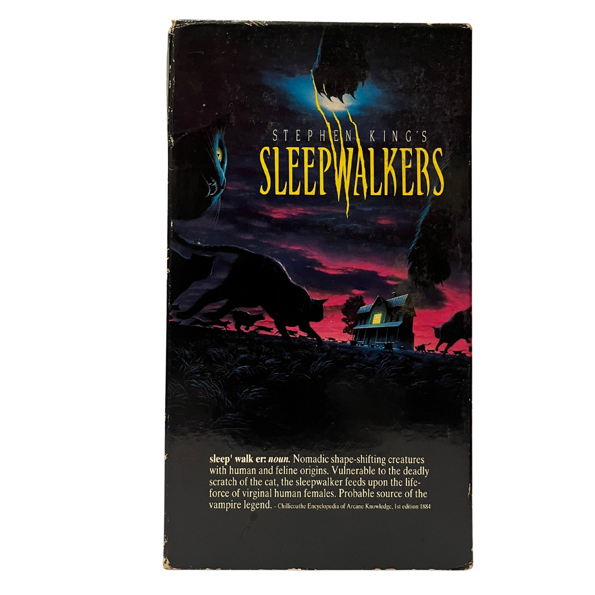Sleepwalkers VHS Tape