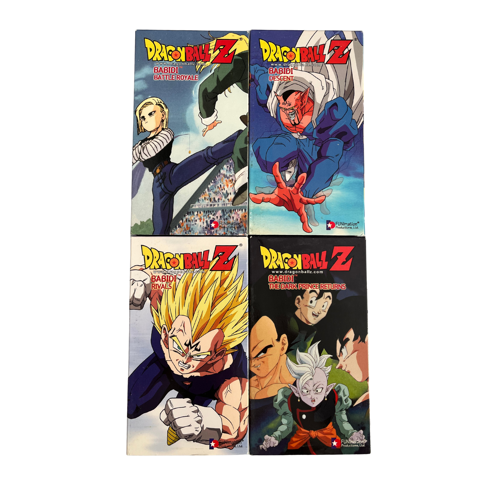Dragon Ball Z: Babidi Collection VHS Tapes