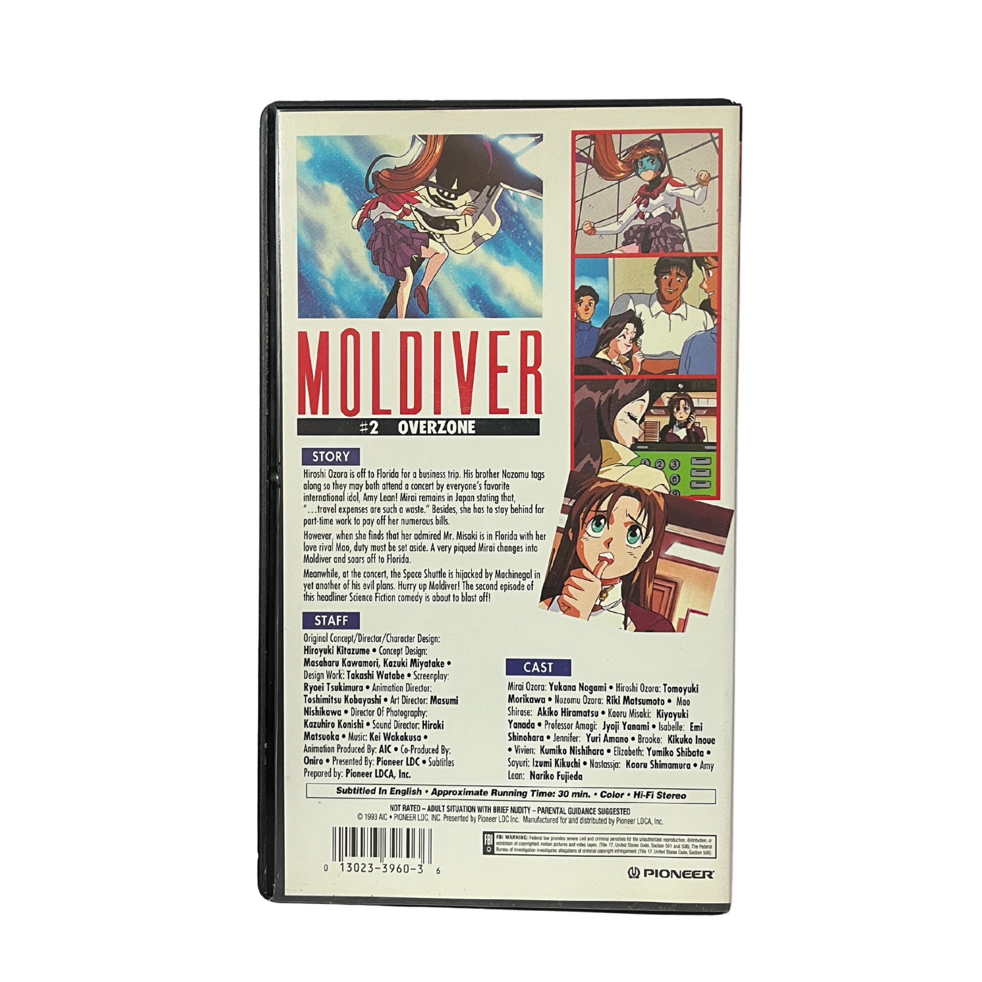 Moldiver 2 VHS Tape