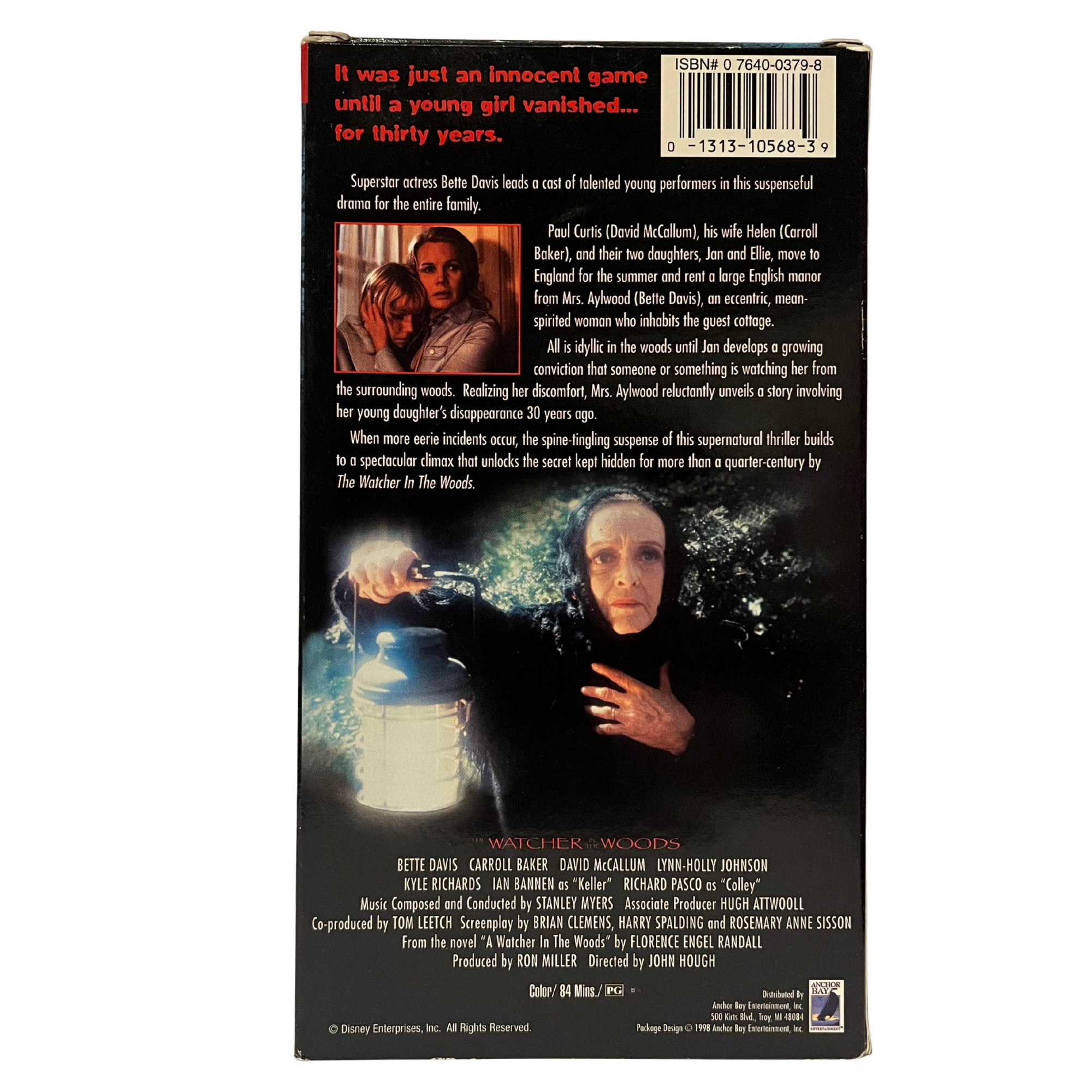 The Watcher In the Woods VHS Tape