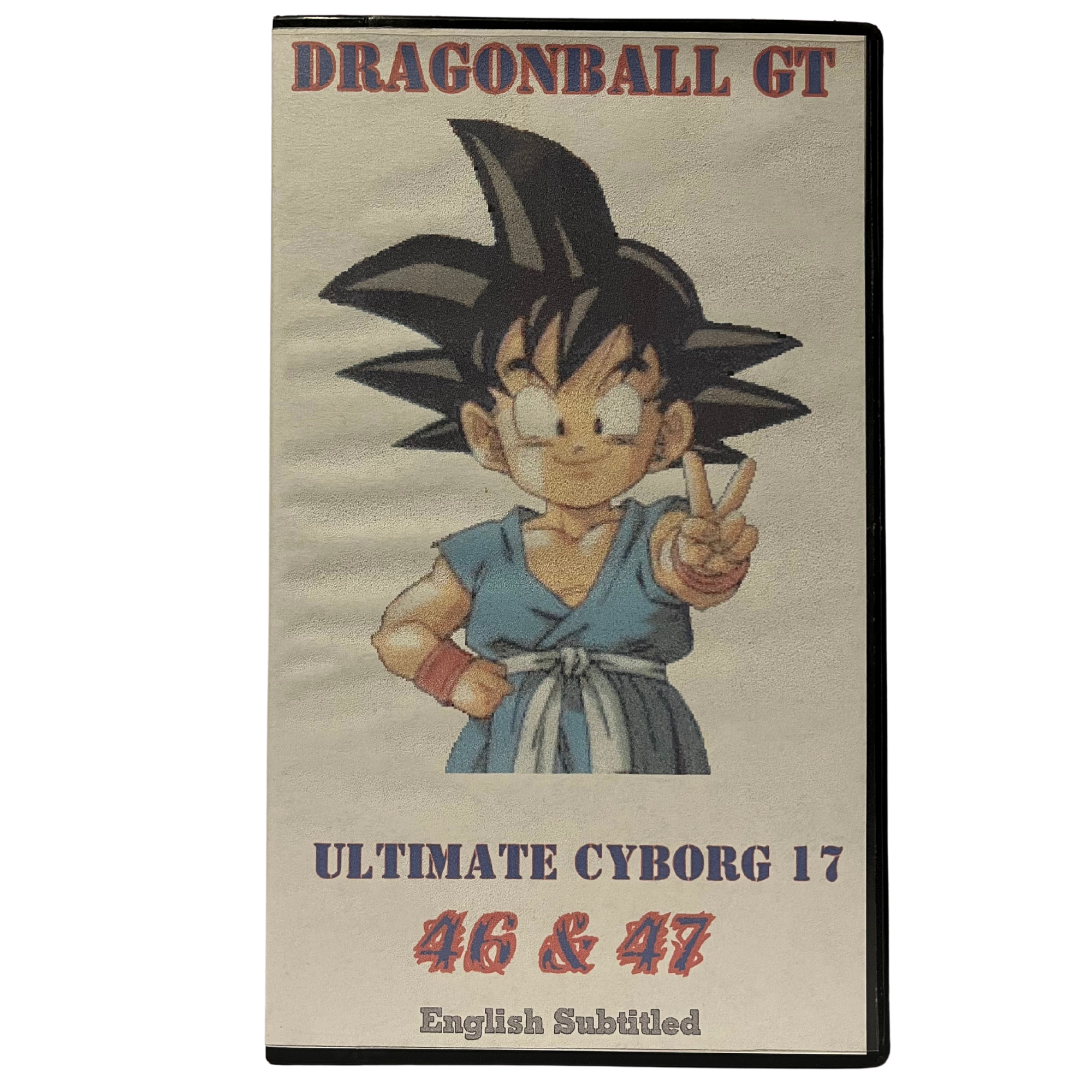 Dragon Ball GT Ultimate Cyborg Fan Sub VHS Tape