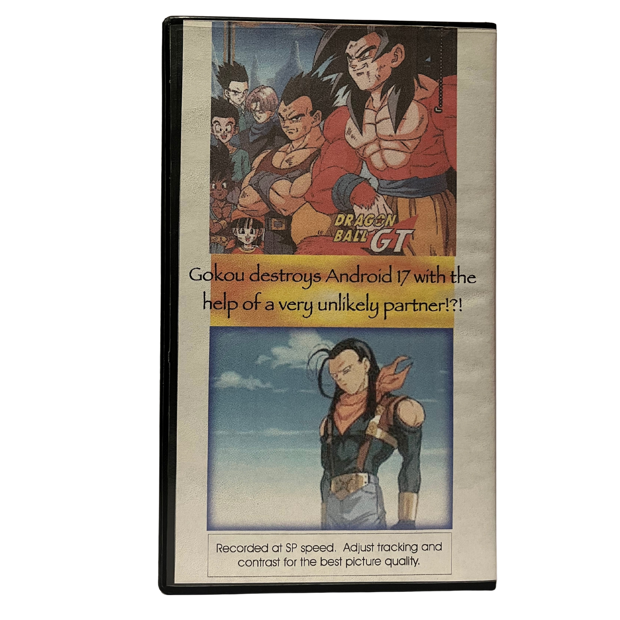 Dragon Ball GT Ultimate Cyborg Fan Sub VHS Tape