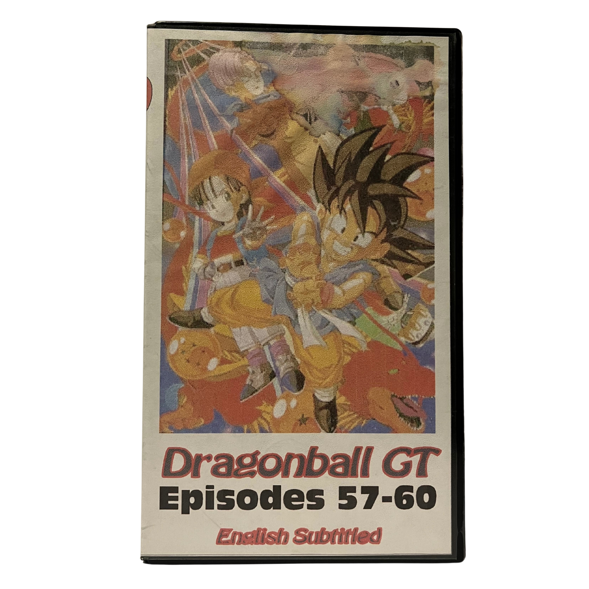 Dragon Ball GT 57-60 Fan Sub VH Tape
