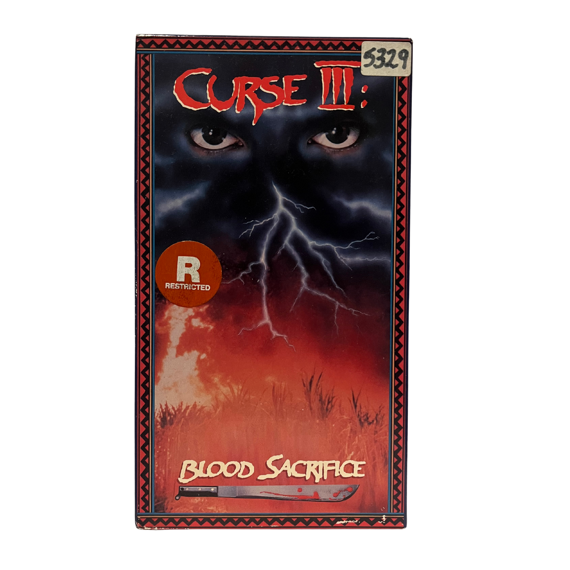 Curse III: Blood Sacrifice VHS Tape