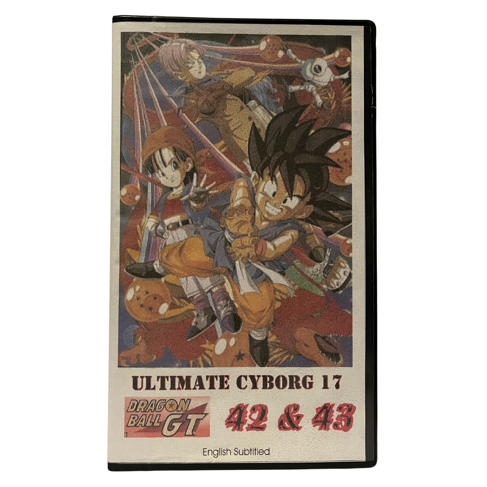 Dragon Ball GT 42-43 Fan Sub VHS Tape