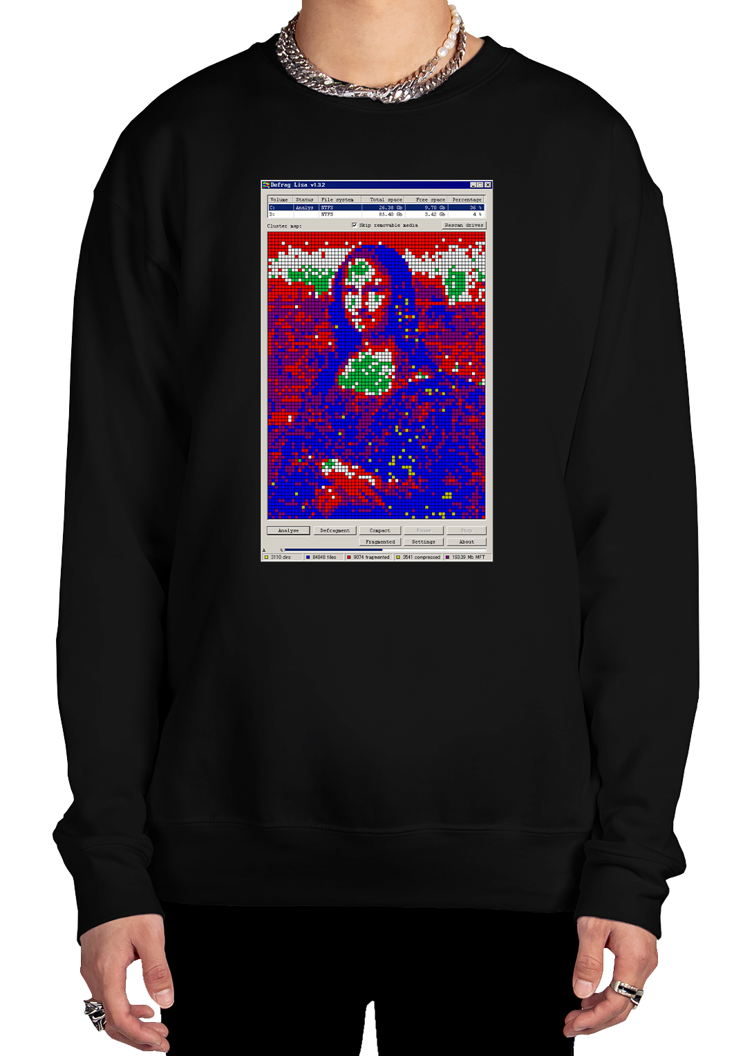 Defrag Lisa Sweatshirt