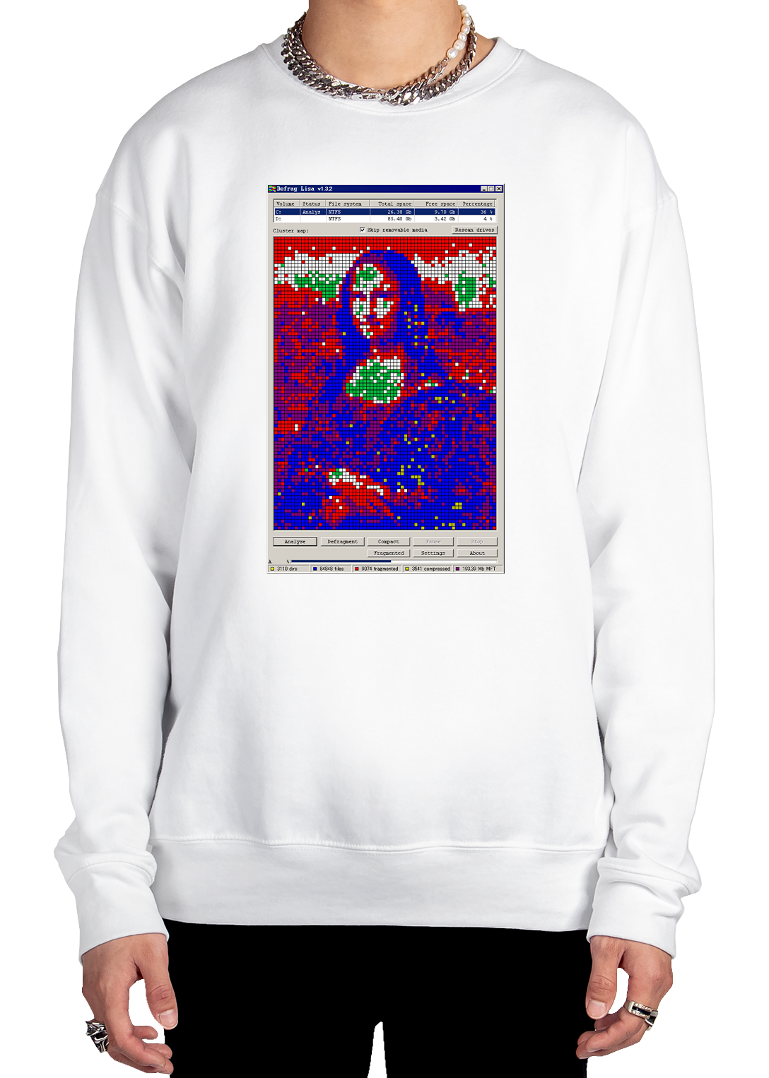 Defrag Lisa Sweatshirt