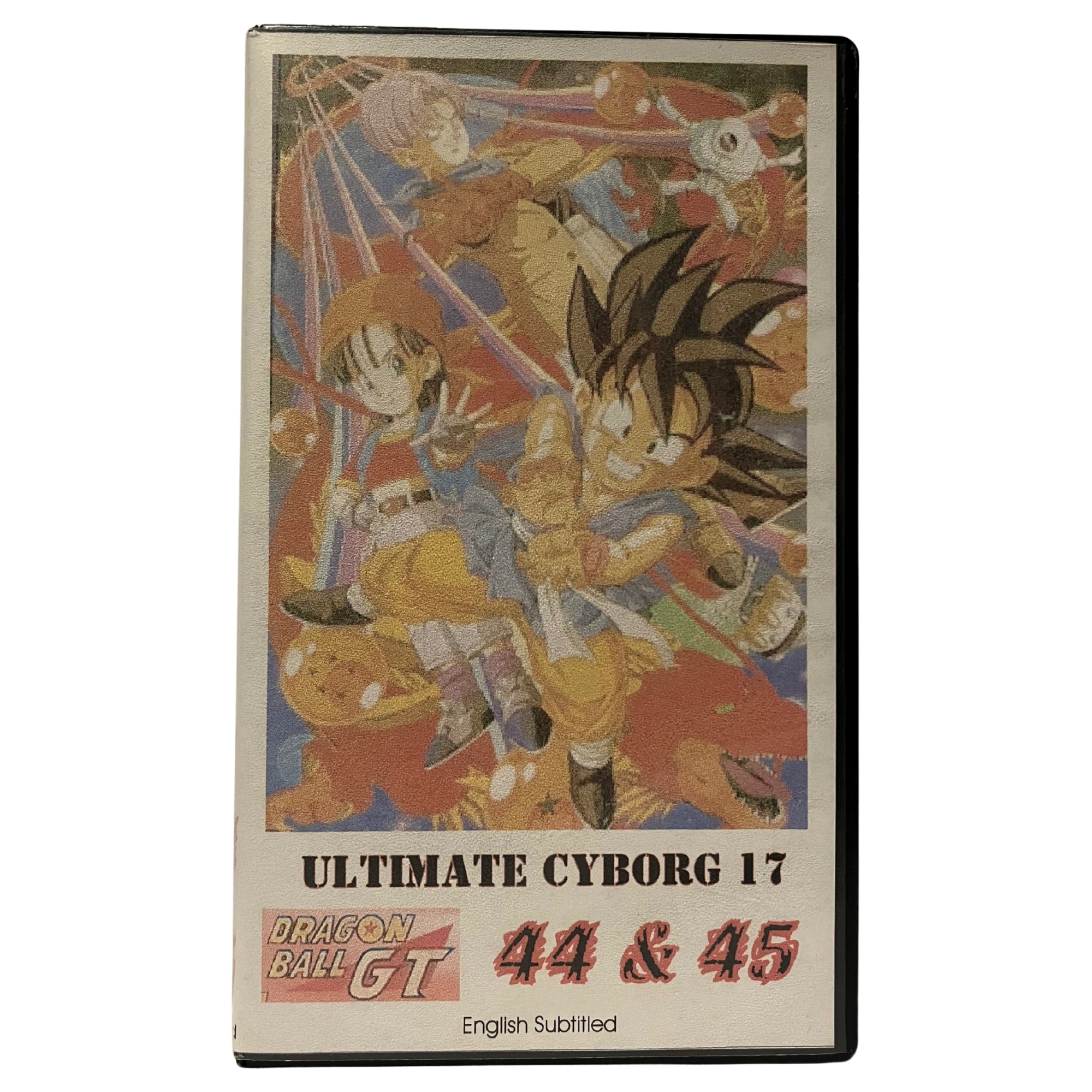 Dragon Ball GT 44-45 Fan Sub VHS Tape