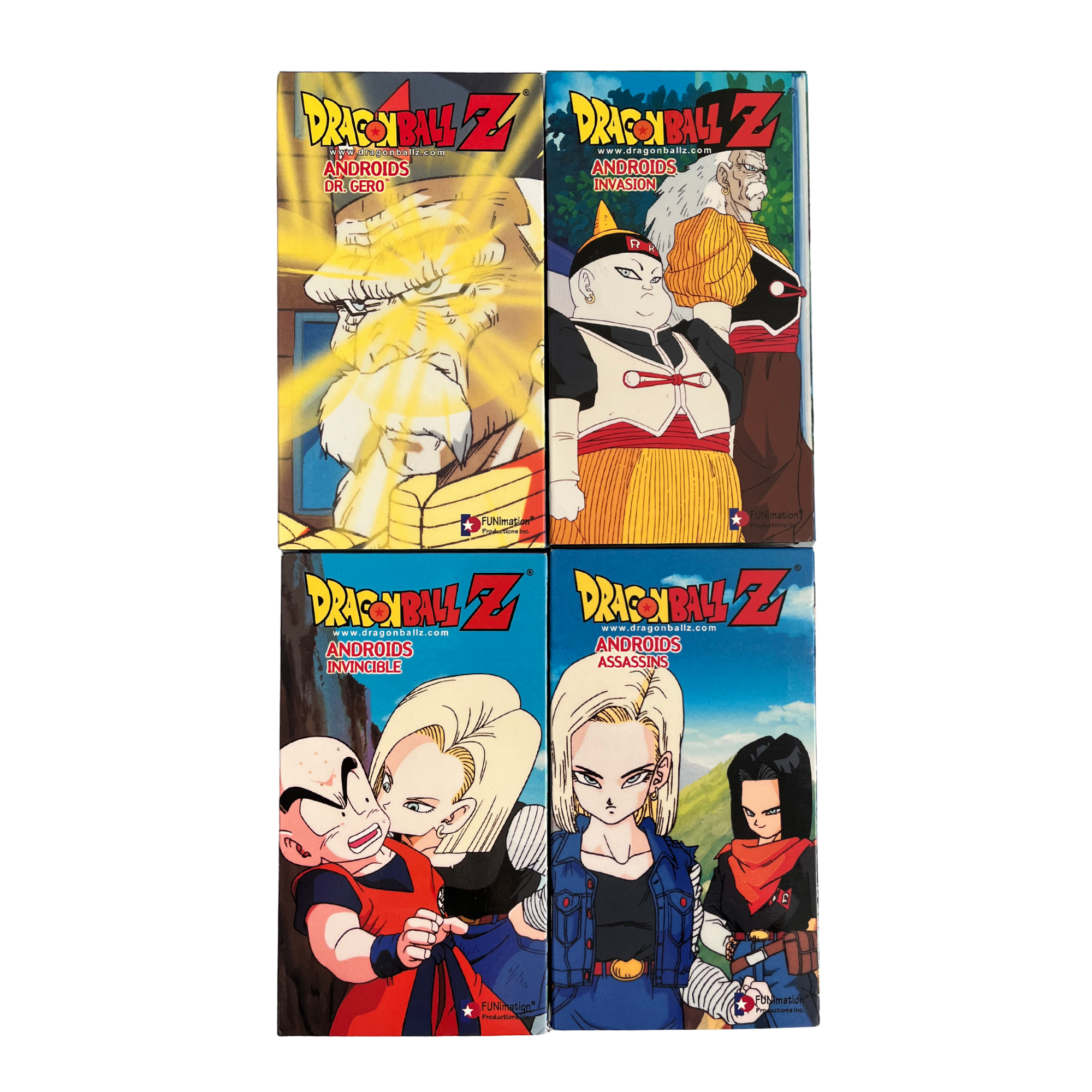 Dragon Ball Z: Androids Collection VHS Tapes