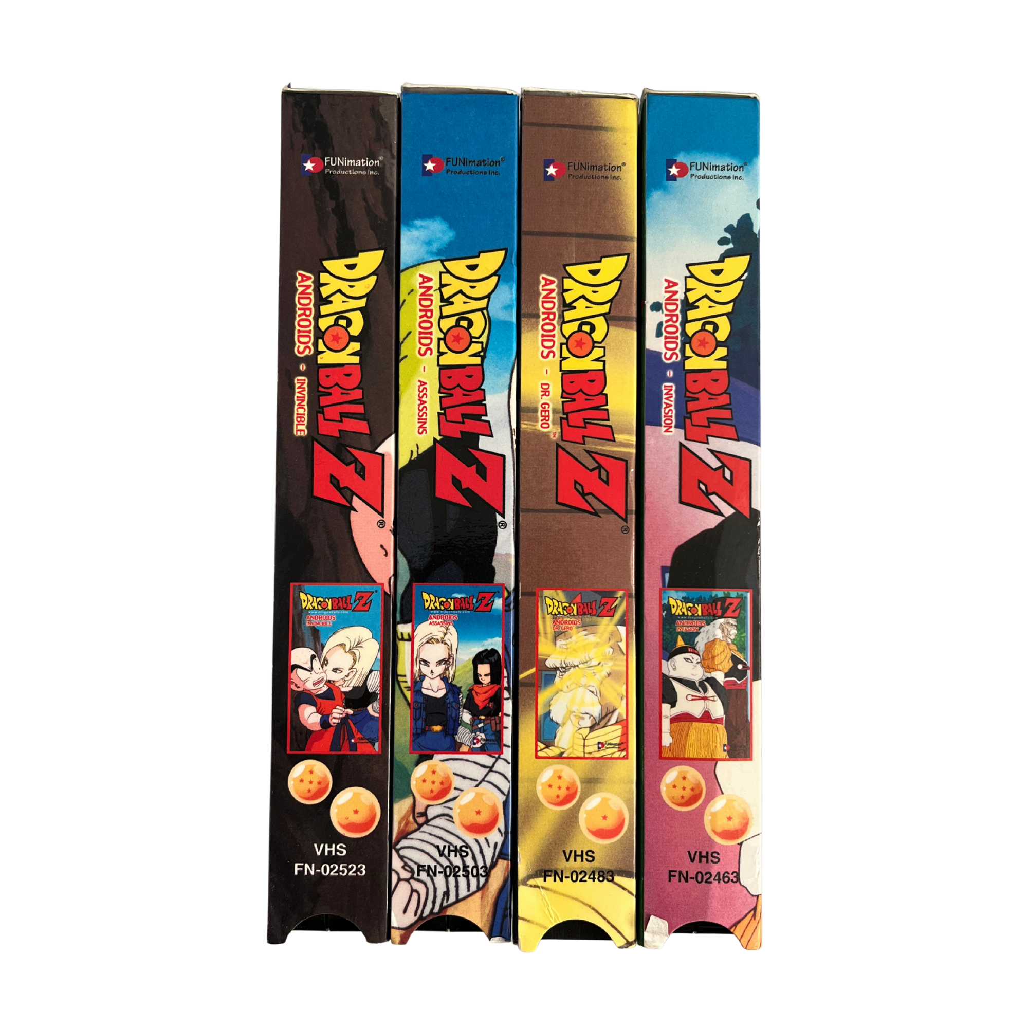 Dragon Ball Z: Androids Collection VHS Tapes