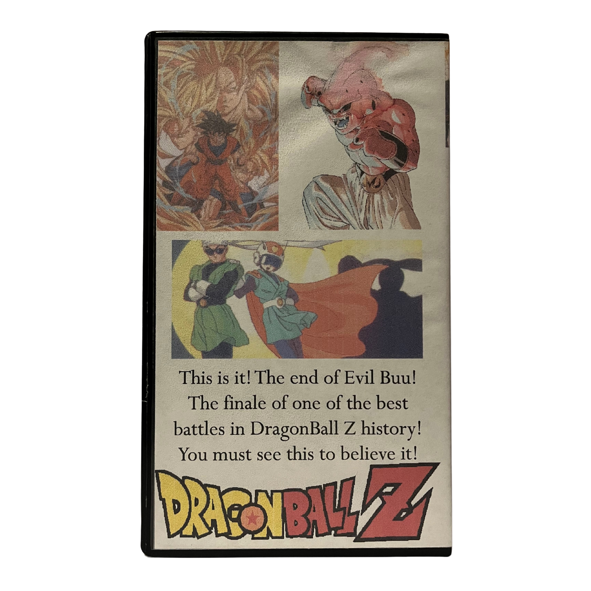 Dragon Ball Z Death Of Buu Fan Sub VHS Tape