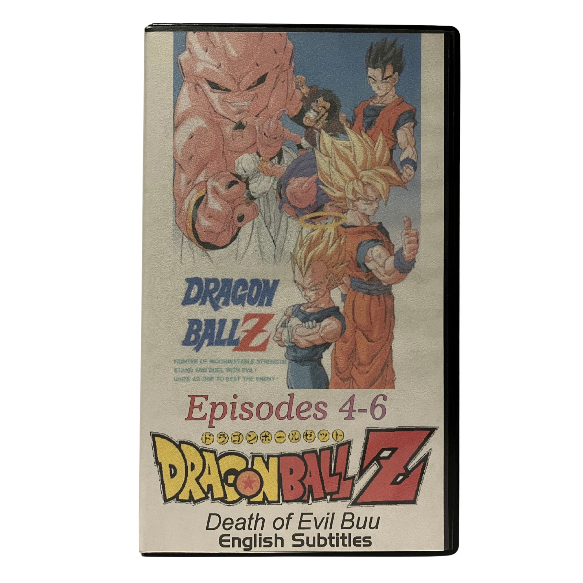 Dragon Ball Z Death Of Buu Fan 2 Sub VHS Tape