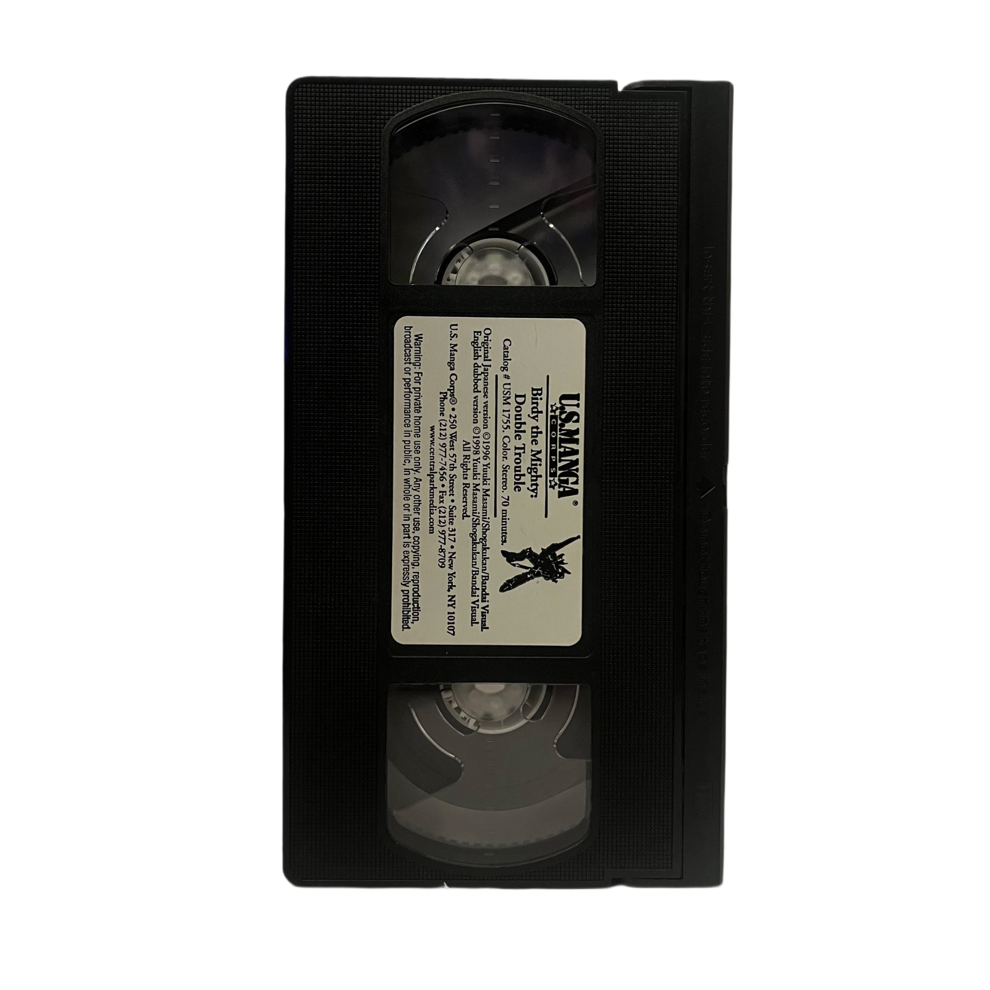 Birdy The Mighty: Double Trouble VHS Tape