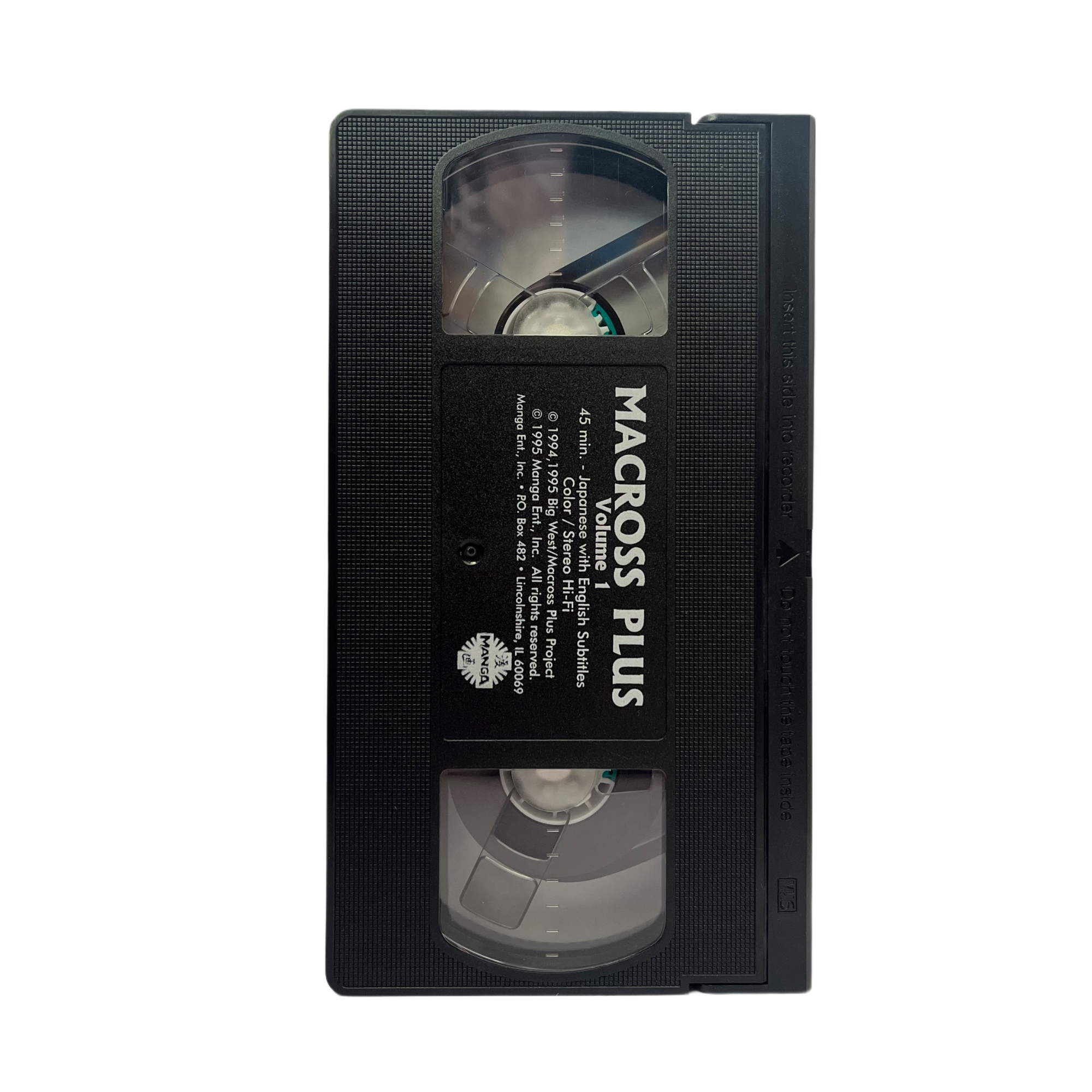 Macross Plus Part 1 VHS Tape