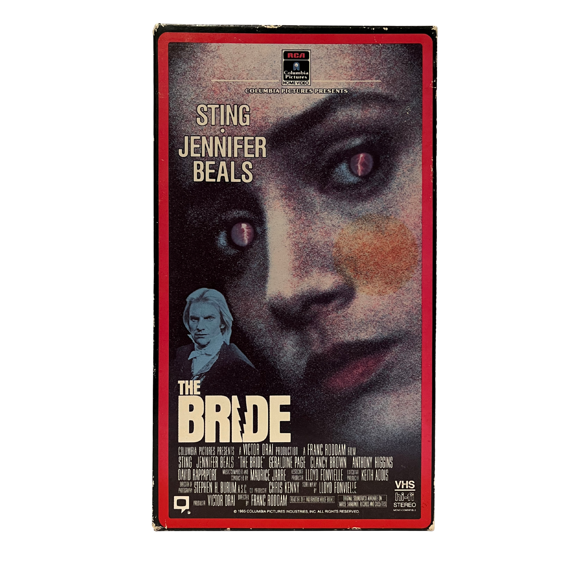 The Bride VHS Tape