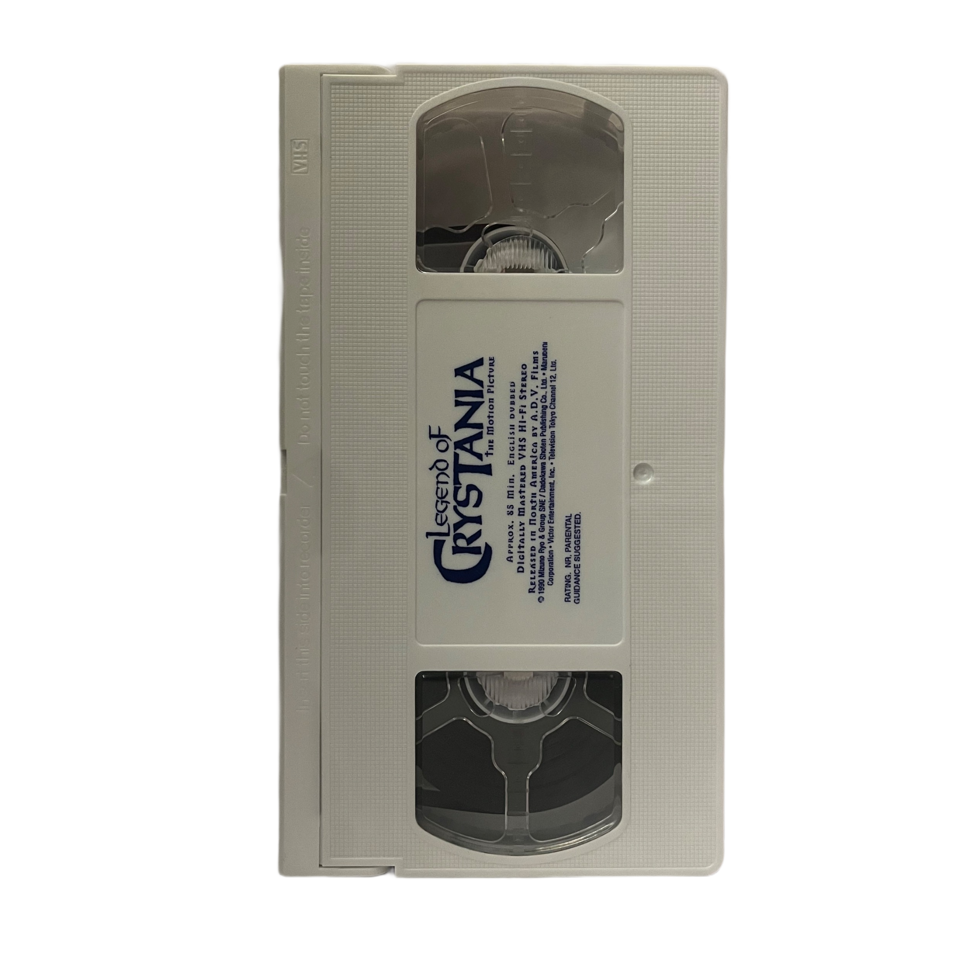 Legend Od Crystania: The Motion Picture VHS Tape