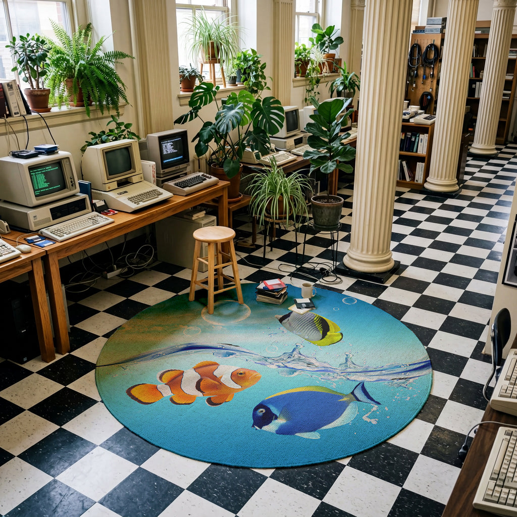 Frutiger Splash Rug