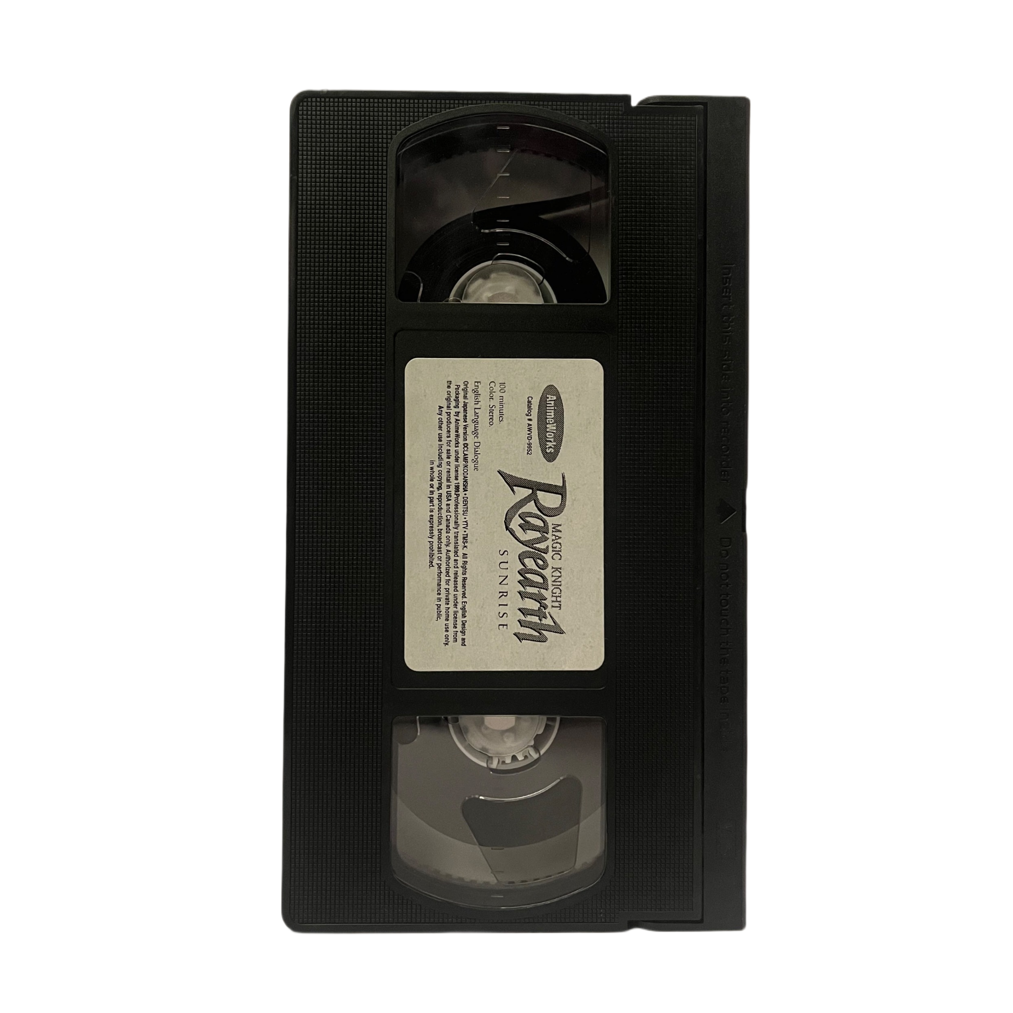 Magic Knight Rayearth: Sunrise VHS Tape