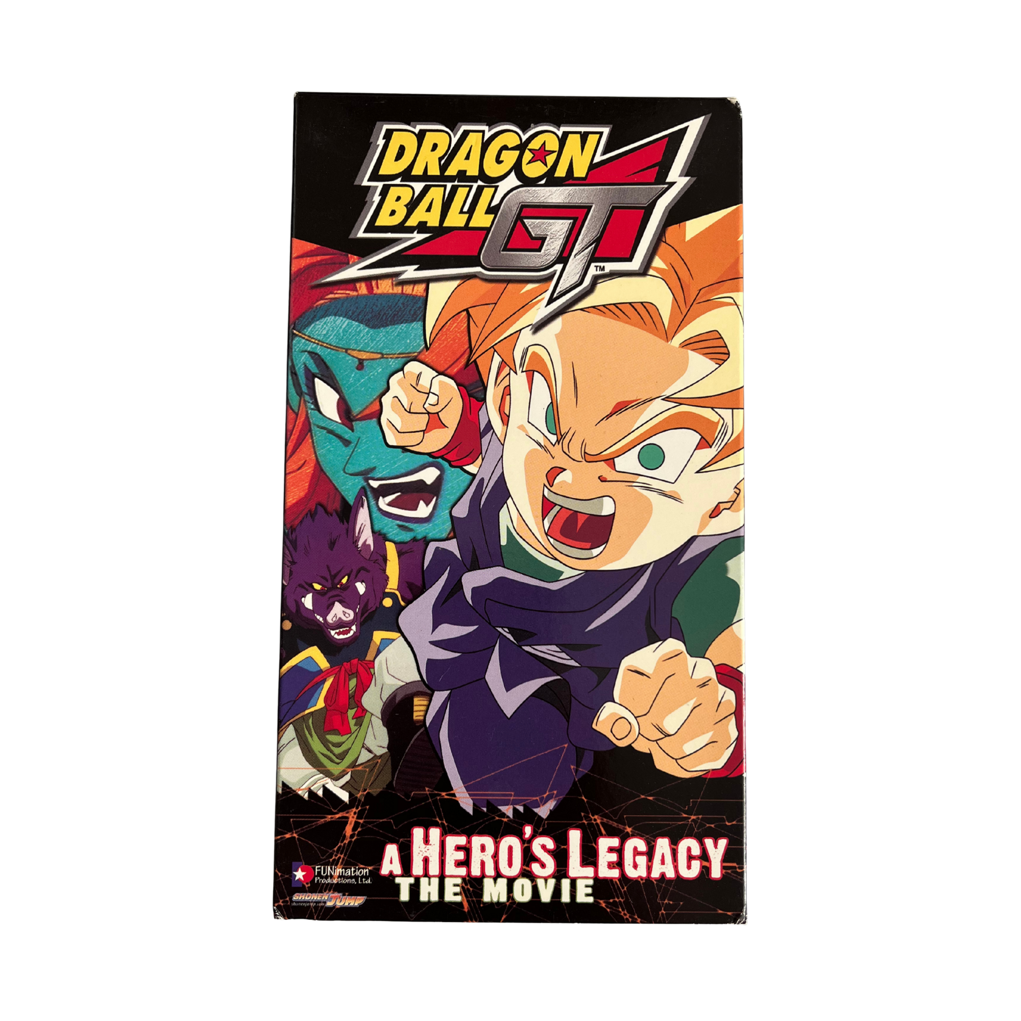 Dragon Ball GT: A Hero's Legacy The Movie VHS Tape