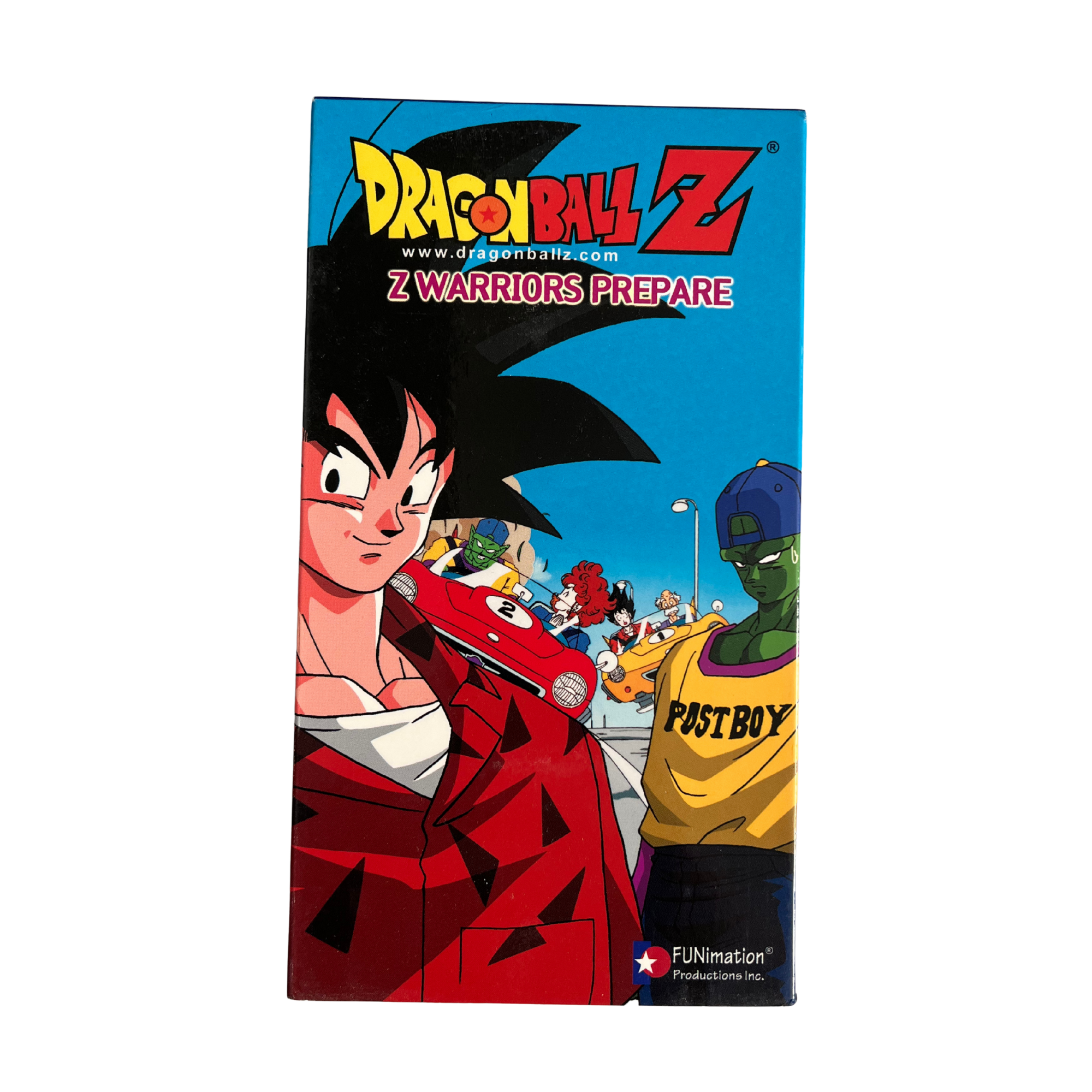 Dragon Ball Z: Z Warriors Prepare VHS Tape