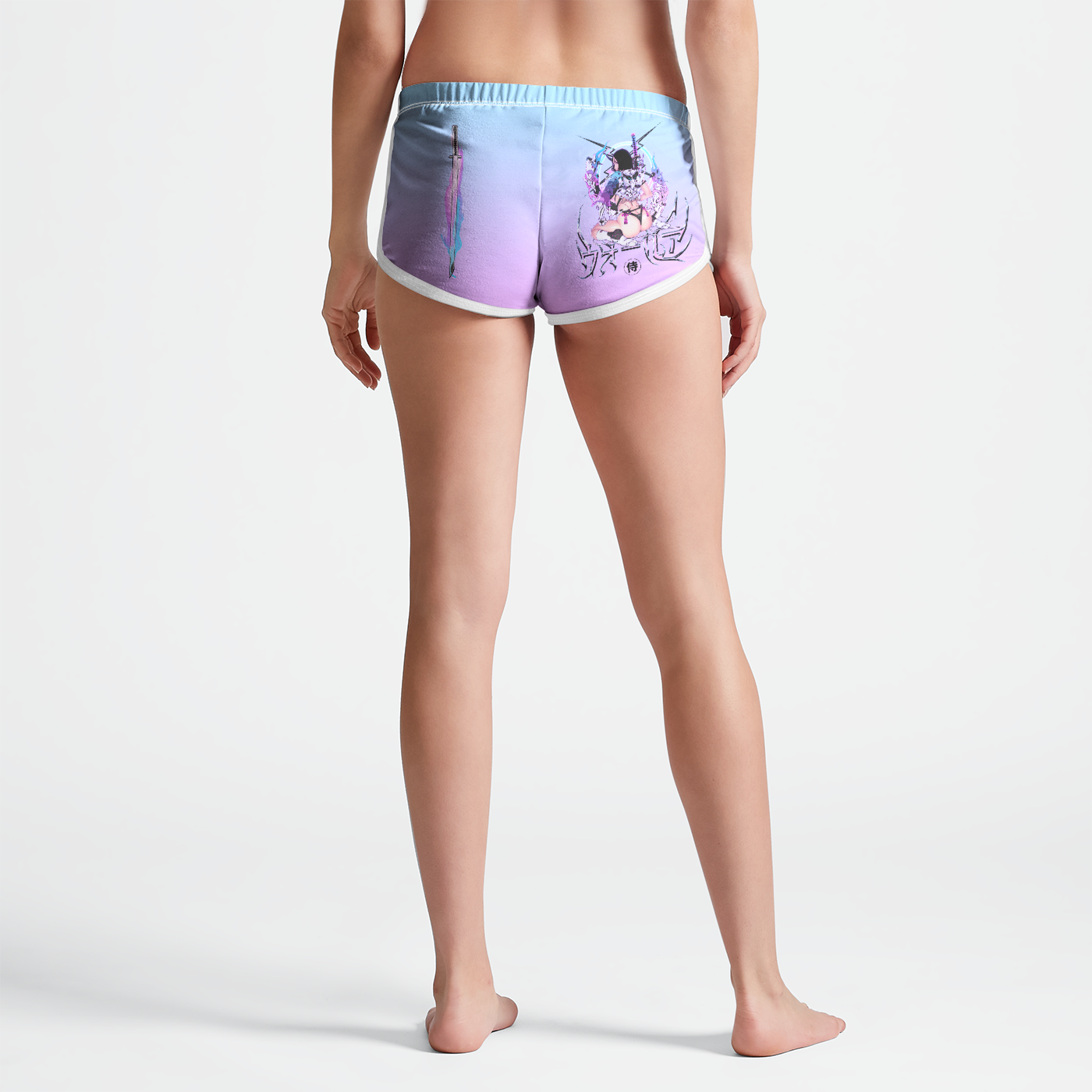 Warrior Princess Retro Shorts