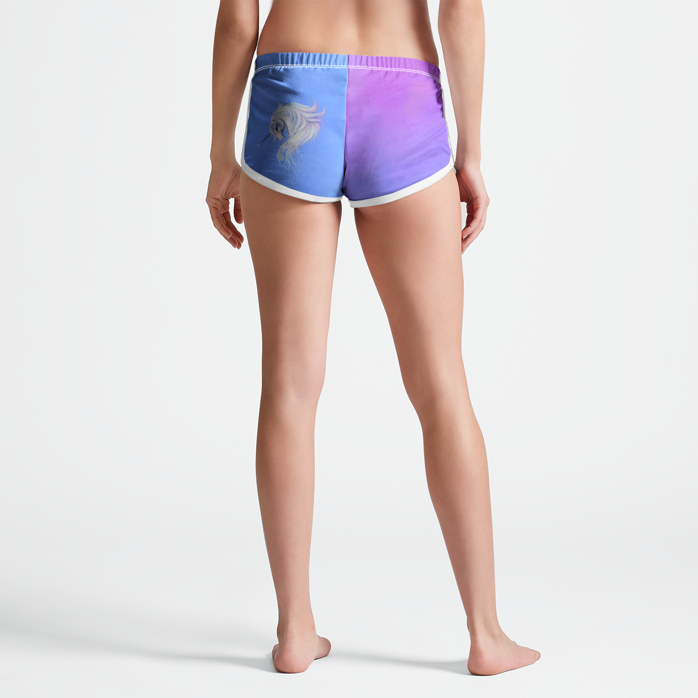 Lavender Mist Retro Shorts