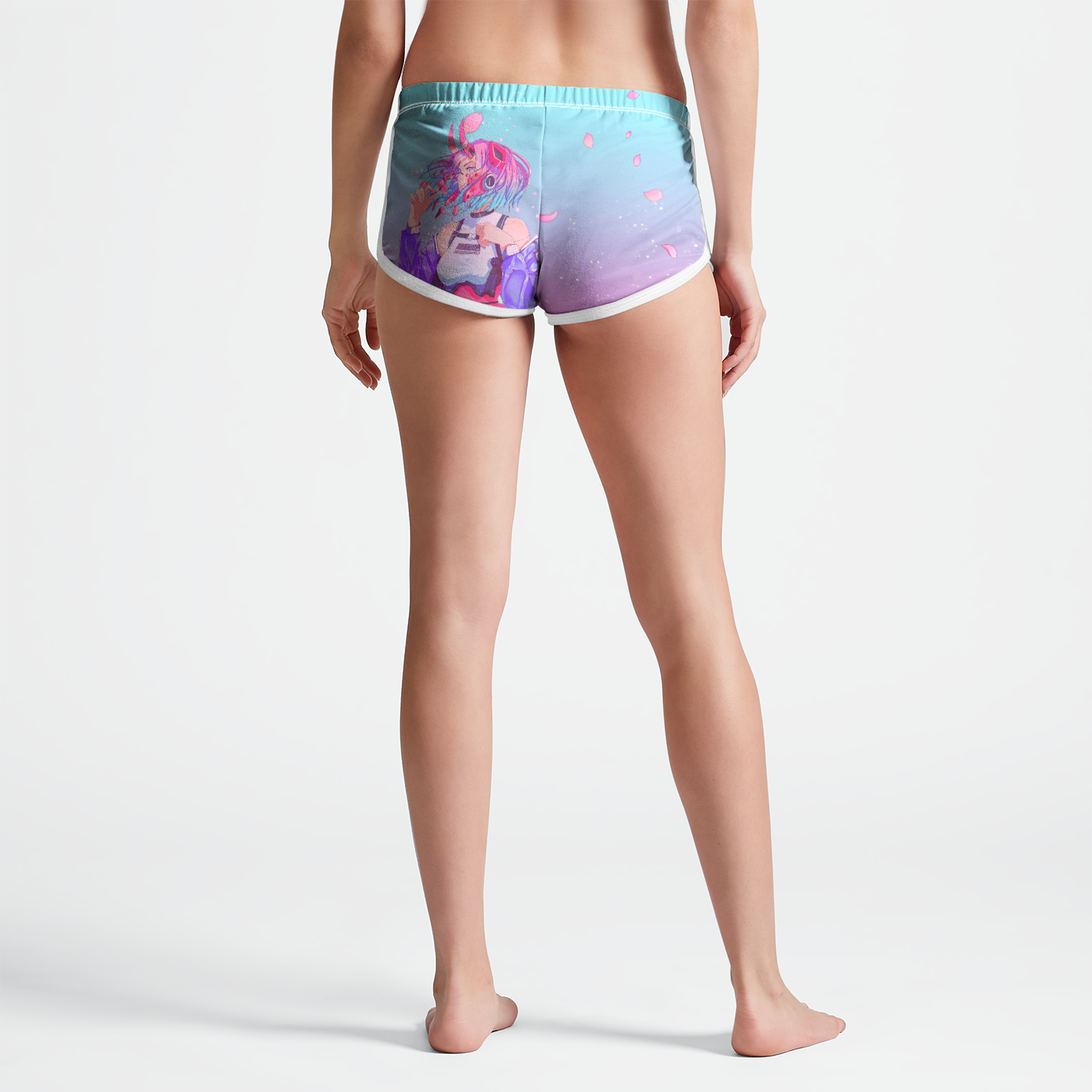 Sakura Oni Retro Shorts