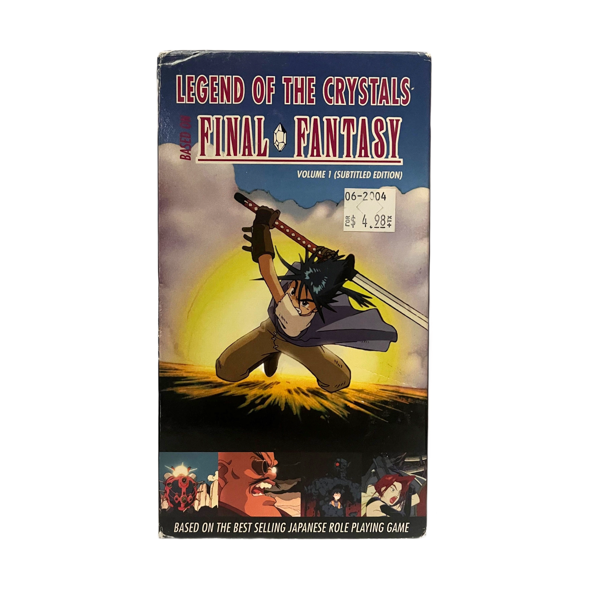 Final Fantasy Vol. 1 VHS Tape
