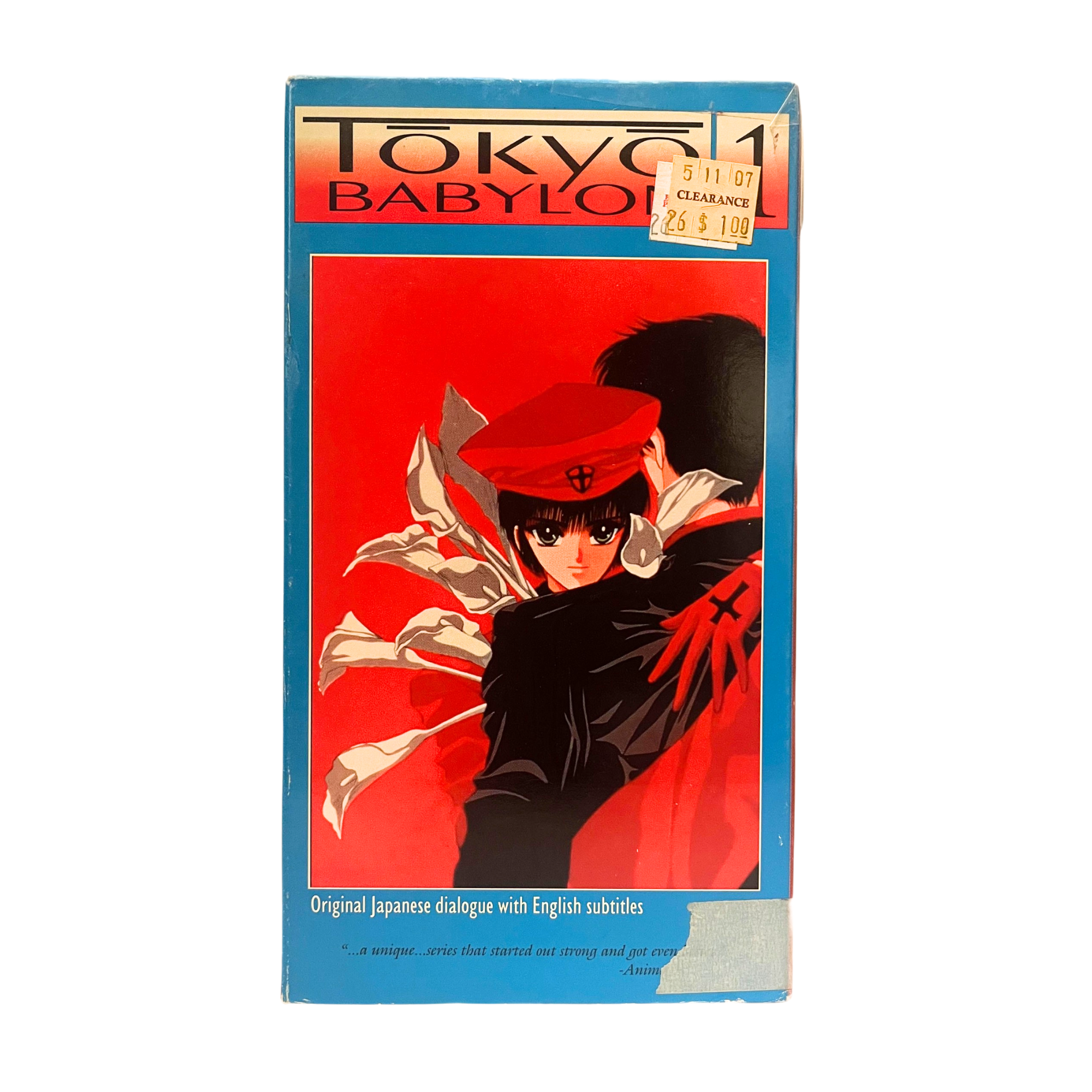 Tokyo Babylon Vol. 1 VHS Tape