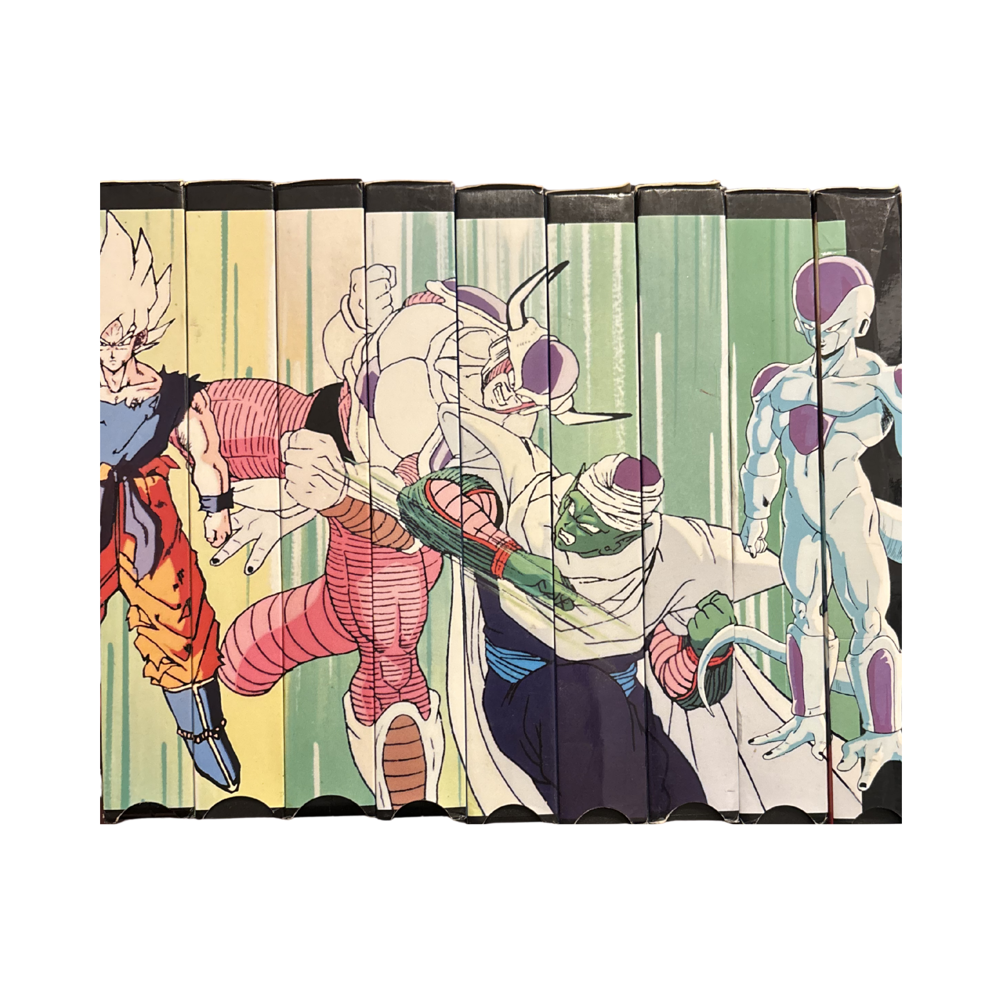 Dragon Ball Z Frieze Saga Edited VHS Tape Set