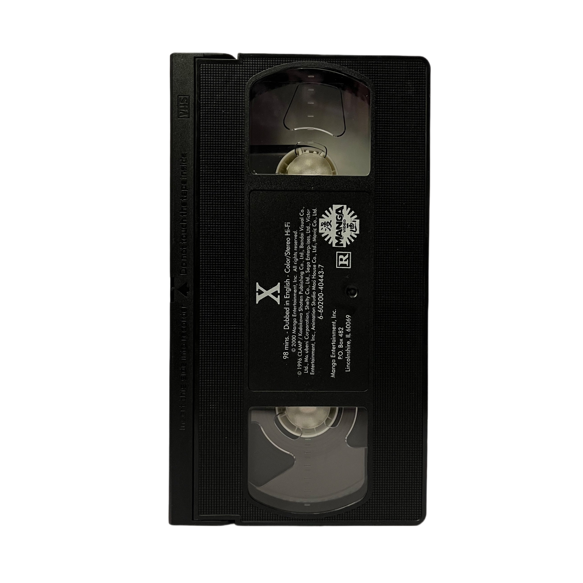 X VHS Tape
