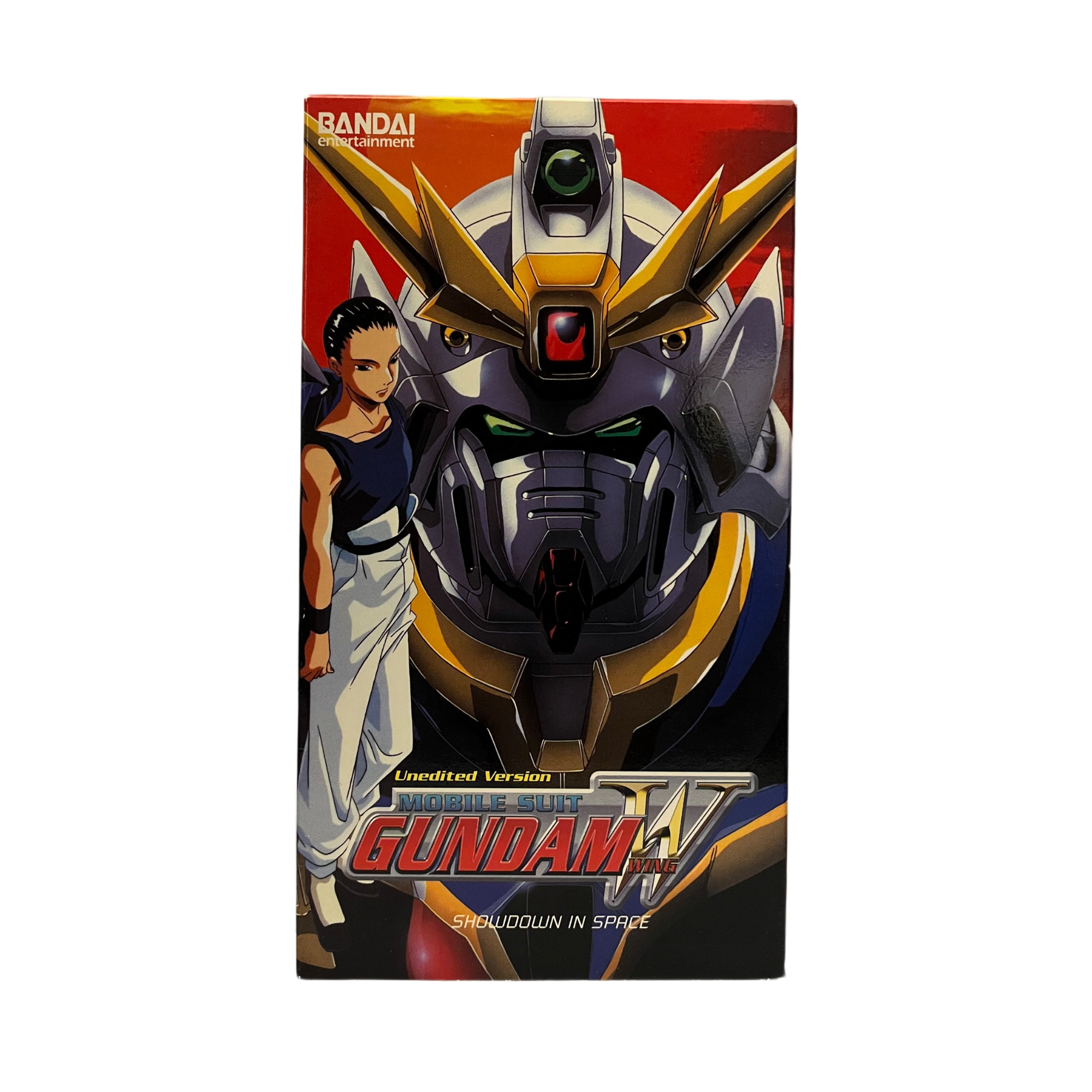 Gundam Wing: Showdown in Space VHS Tape