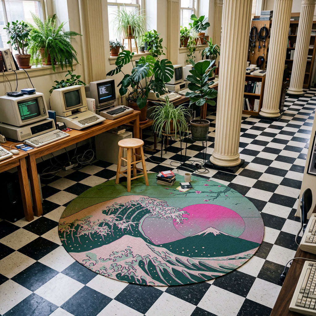 Sakura Wave Rug